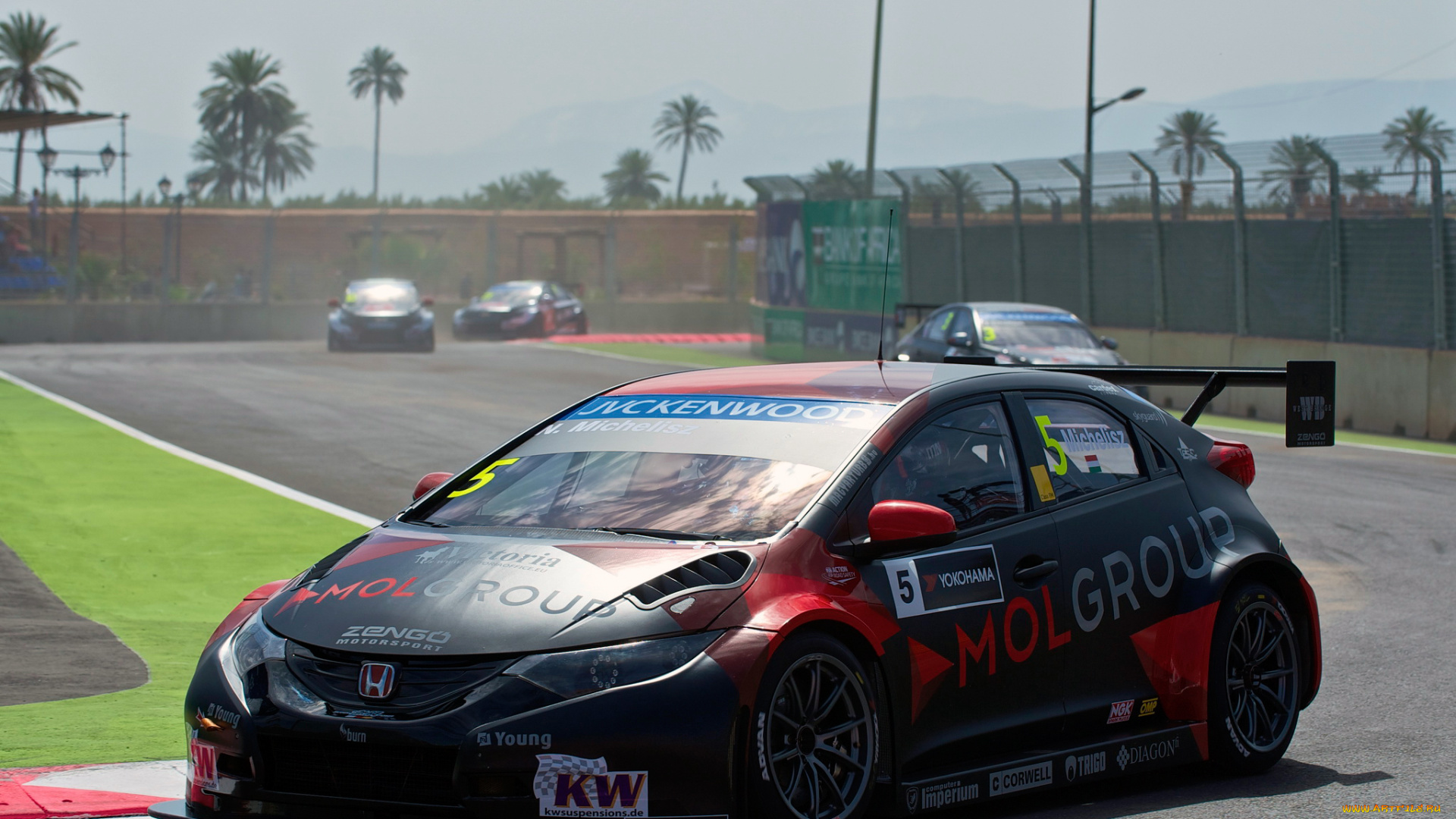 спорт, автоспорт, 2014, скорость, трасса, wtcc, civic, honda