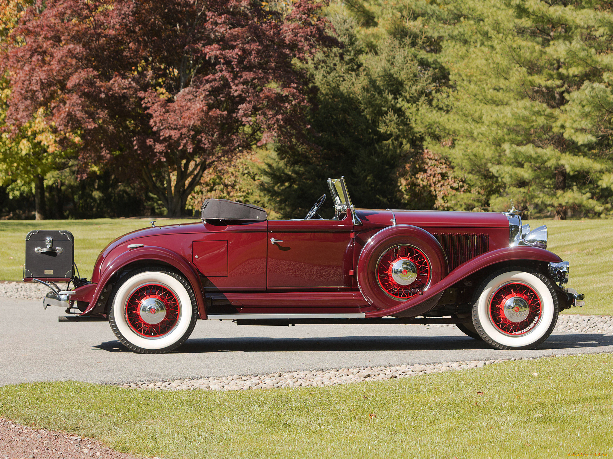 автомобили, studebaker, 1931, красный, roadster, president, eight, state, model, 80