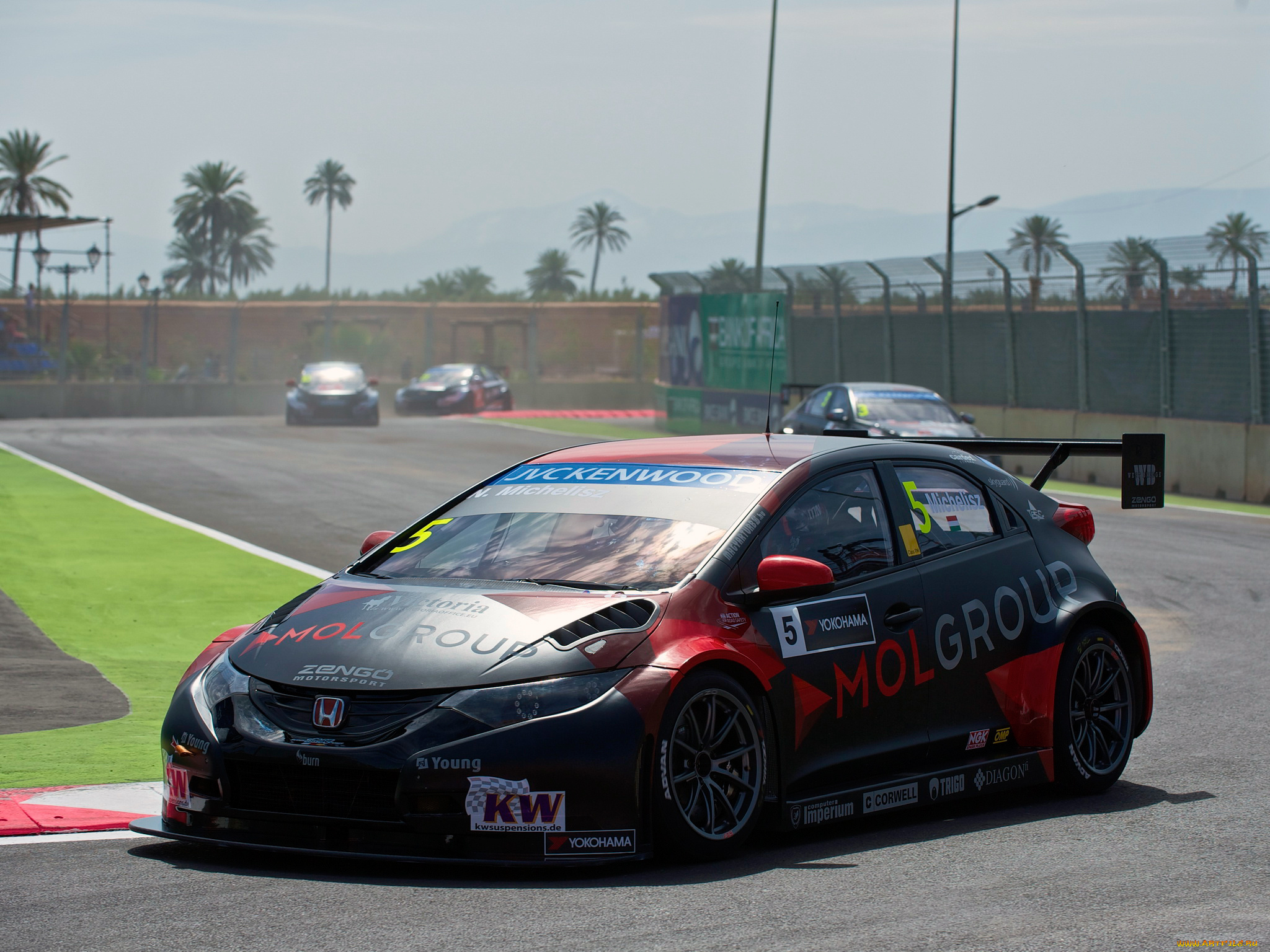 спорт, автоспорт, 2014, скорость, трасса, wtcc, civic, honda