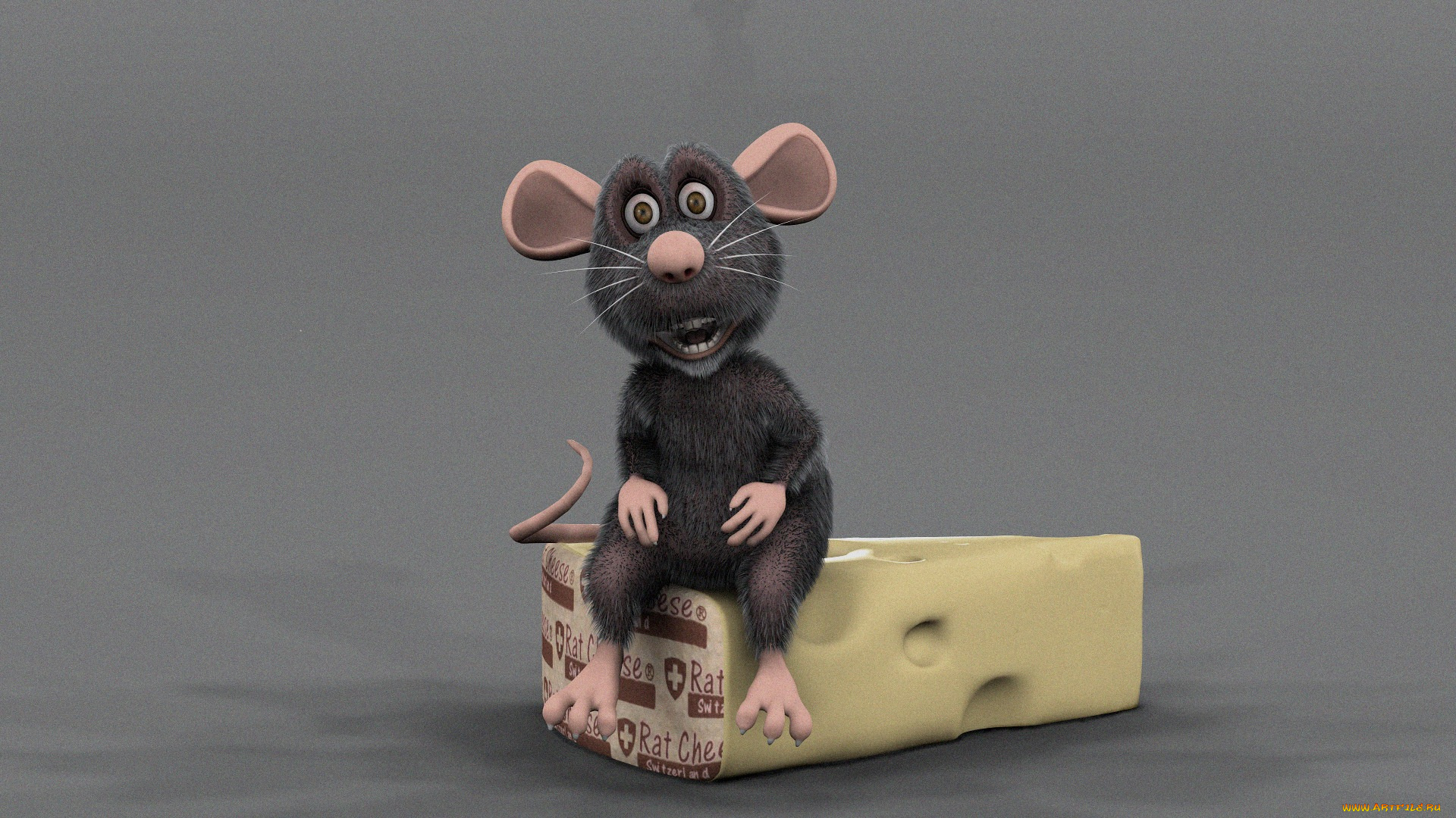 Рабочая мышь. Смешная мышь. Веселая мышка. Забавные мышата. Обойные мыши.