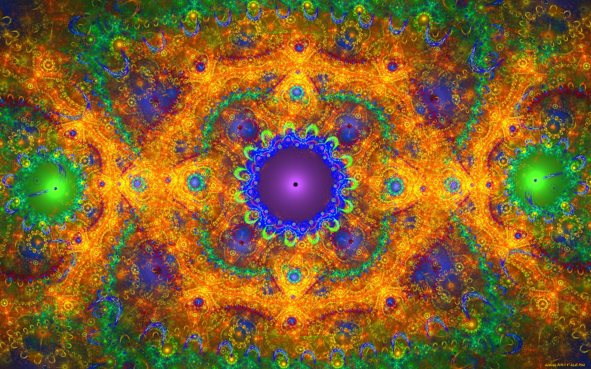 3д, графика, фракталы, , fractal, абстракция, круги, точка, фигуры, орнамент, узоры