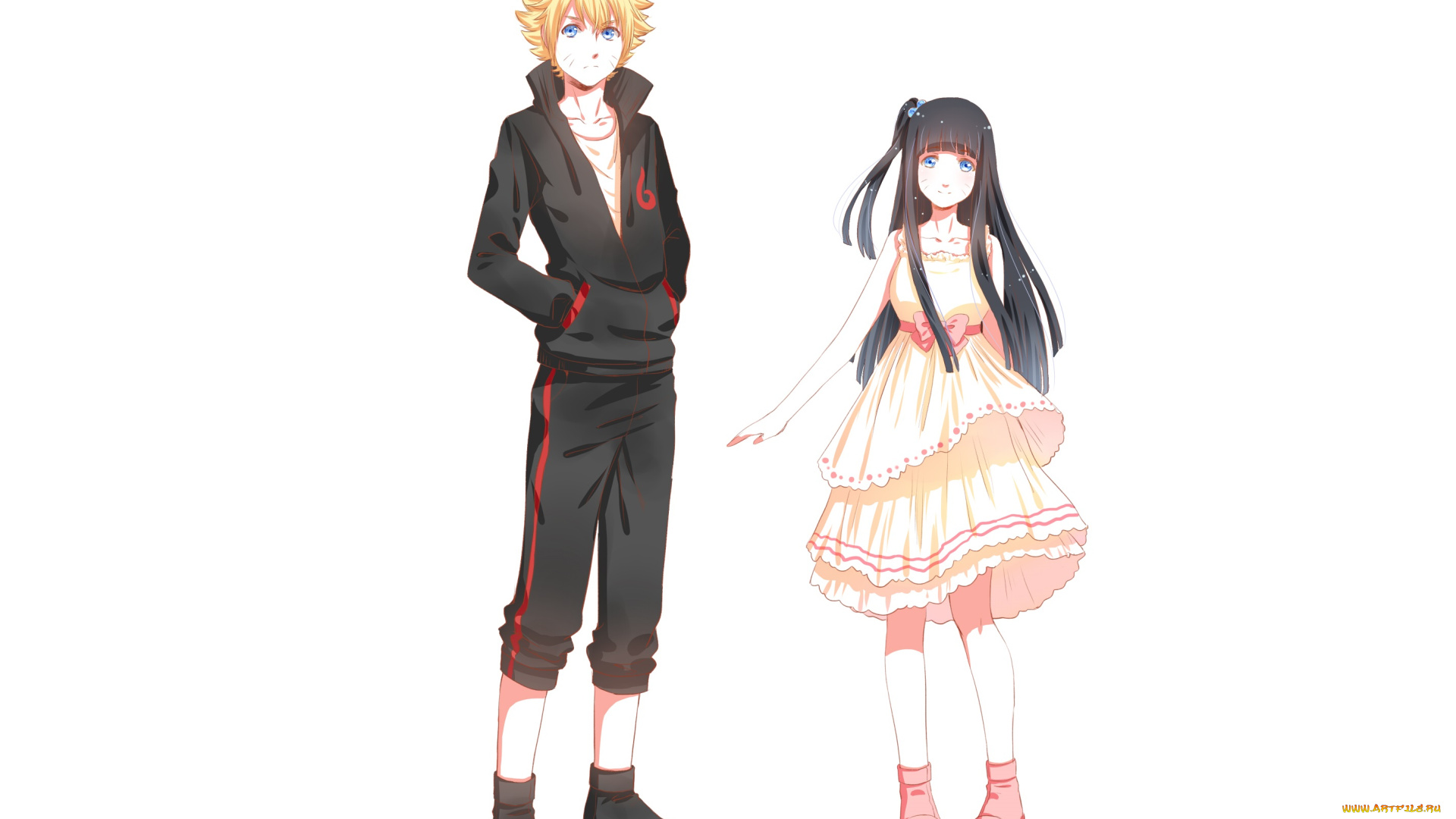 аниме, naruto, haneru, uzumaki, himawari, boruto