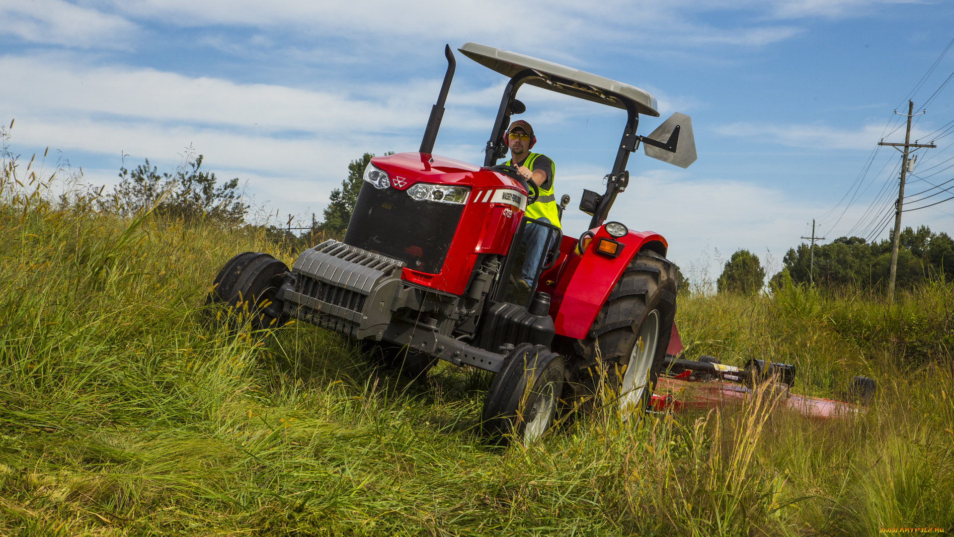 техника, тракторы, massey, ferguson