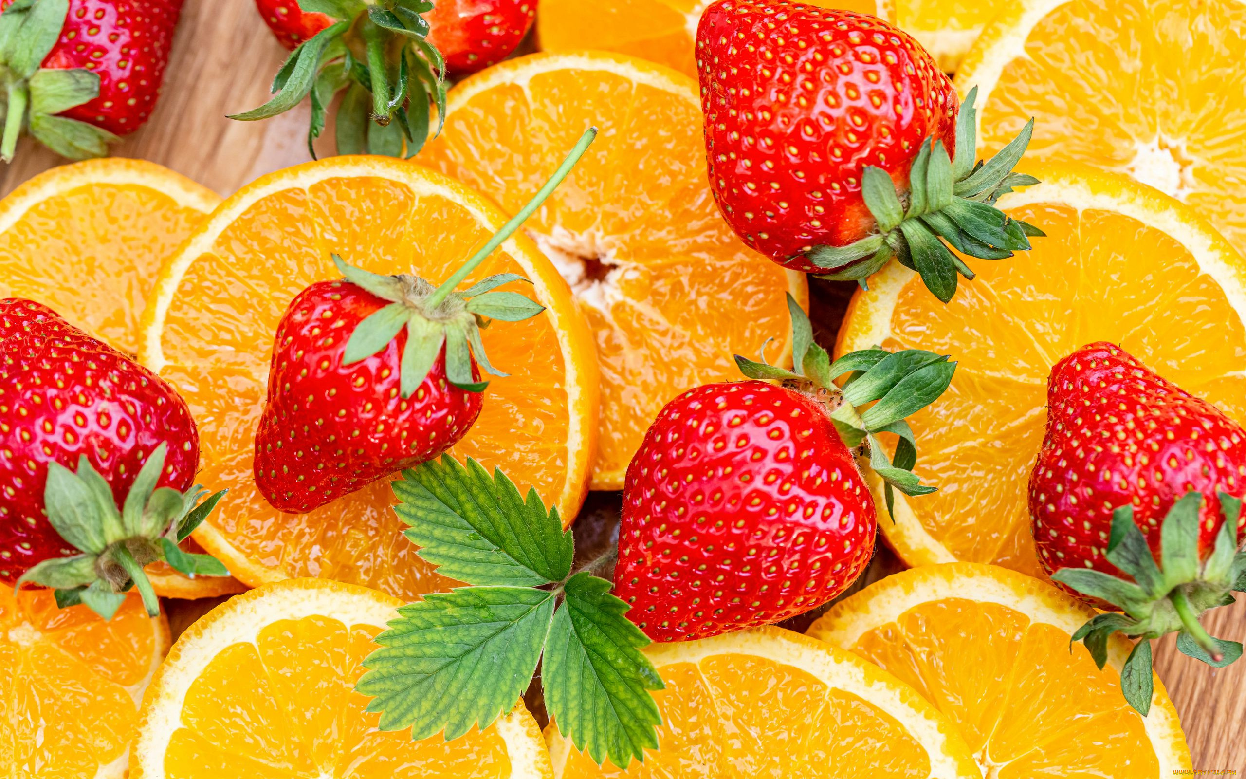 еда, фрукты, , ягоды, клубника, апельсины