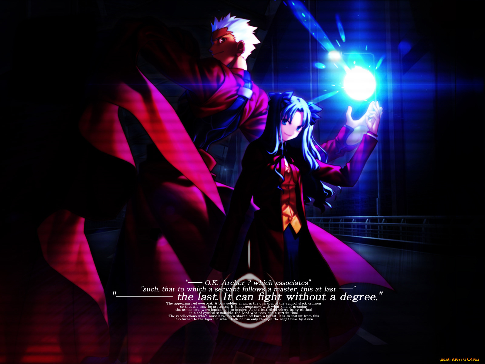 аниме, fate, stay, night