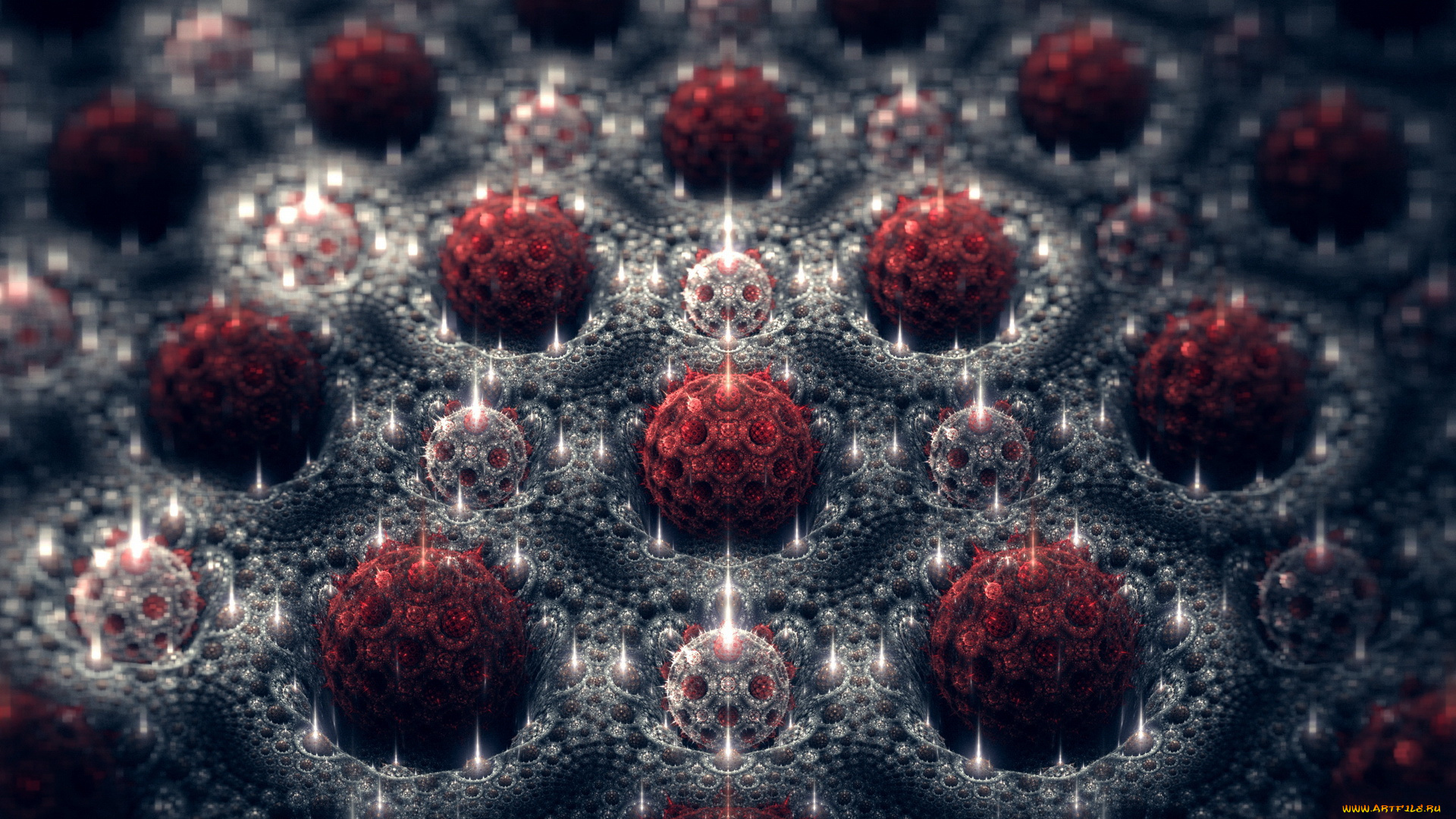 3д, графика, fractal, фракталы, узор, фон, цвета