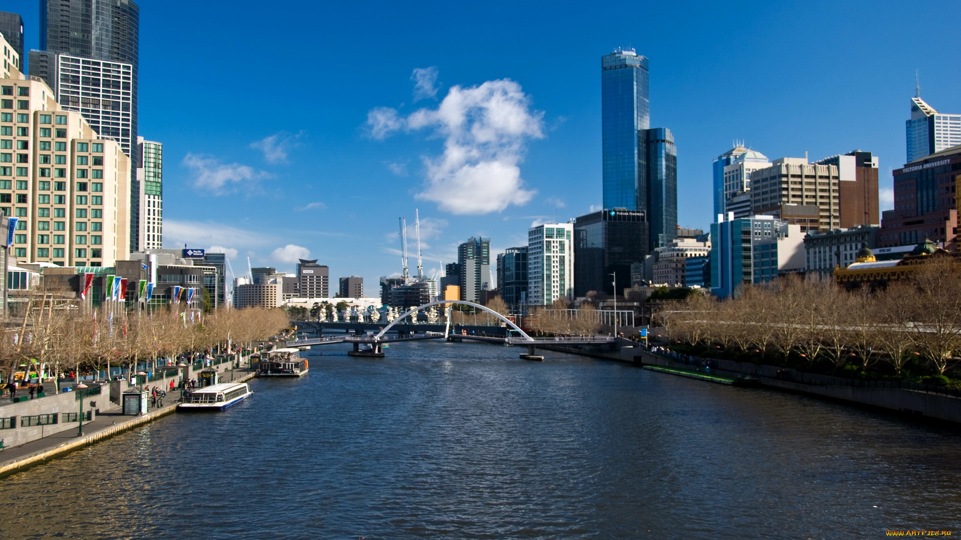 города, улицы, площади, набережные, melbourne, австралия