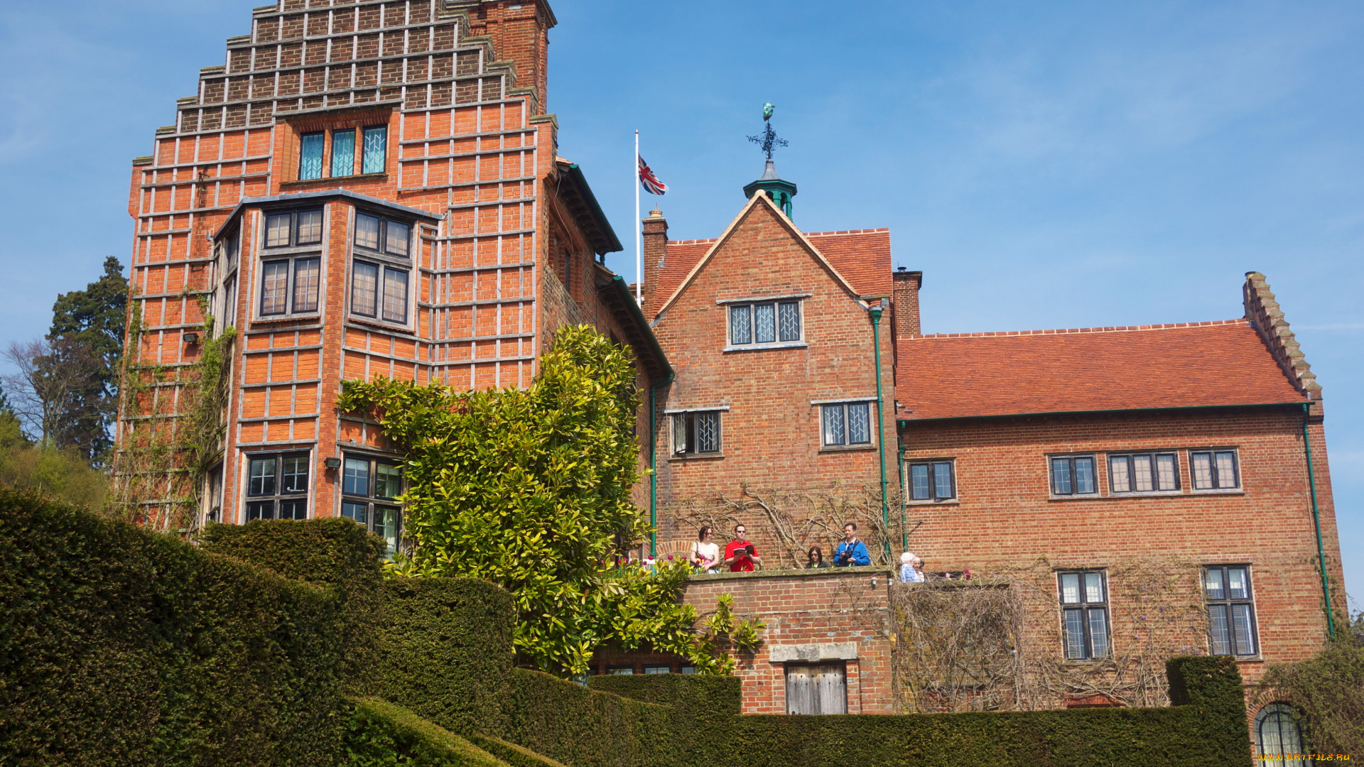 города, здания, дома, chartwell, house, kent, england