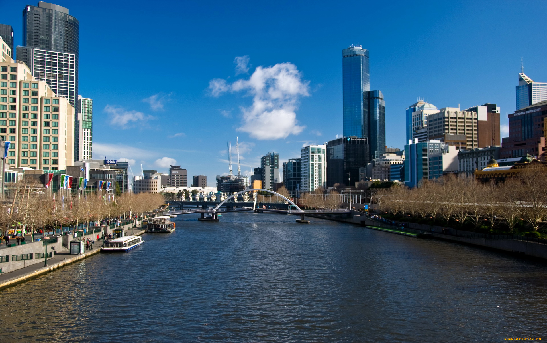 города, улицы, площади, набережные, melbourne, австралия