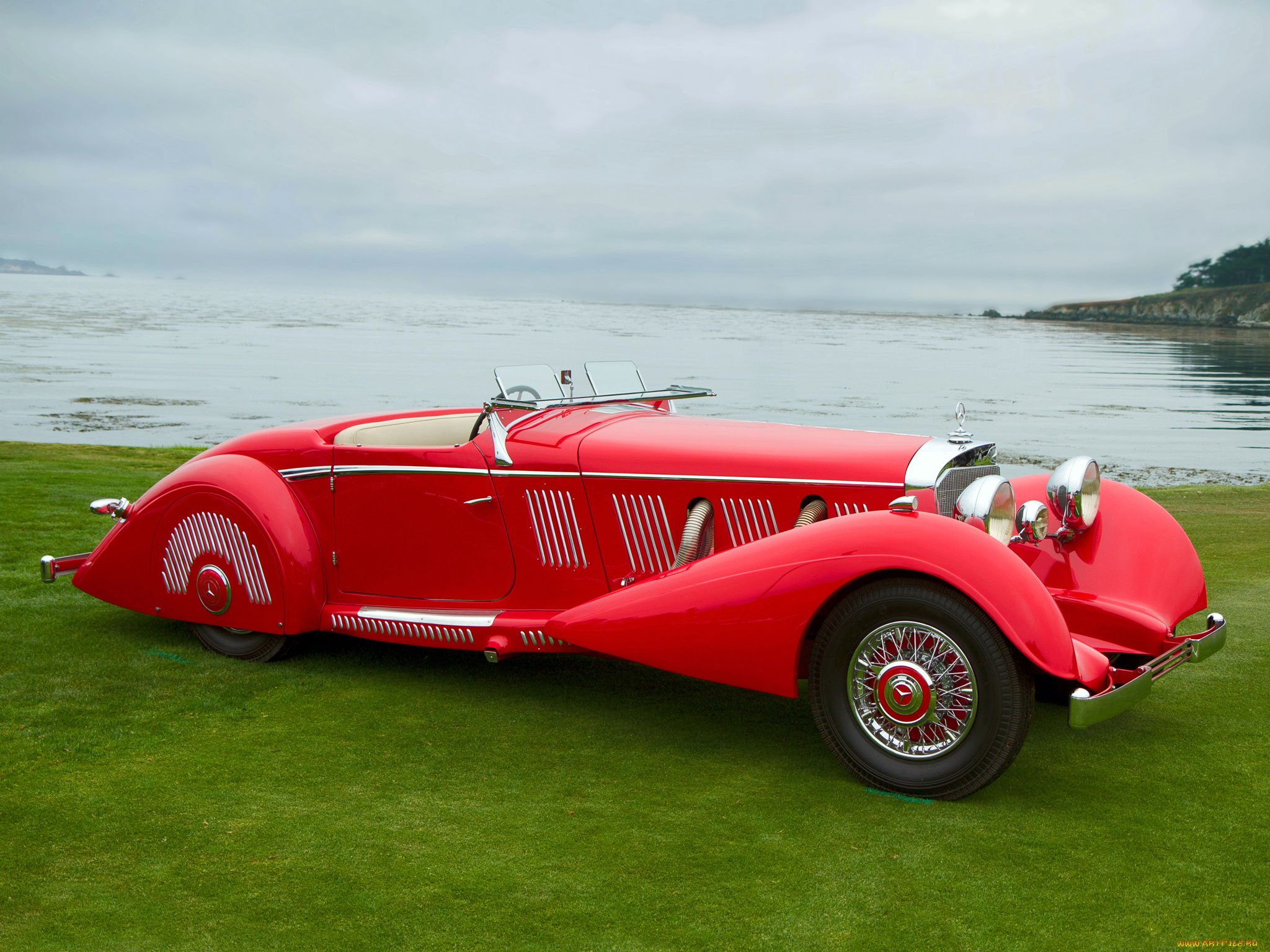 автомобили, классика, 540k, special, roadster, by, mayfair, 1937