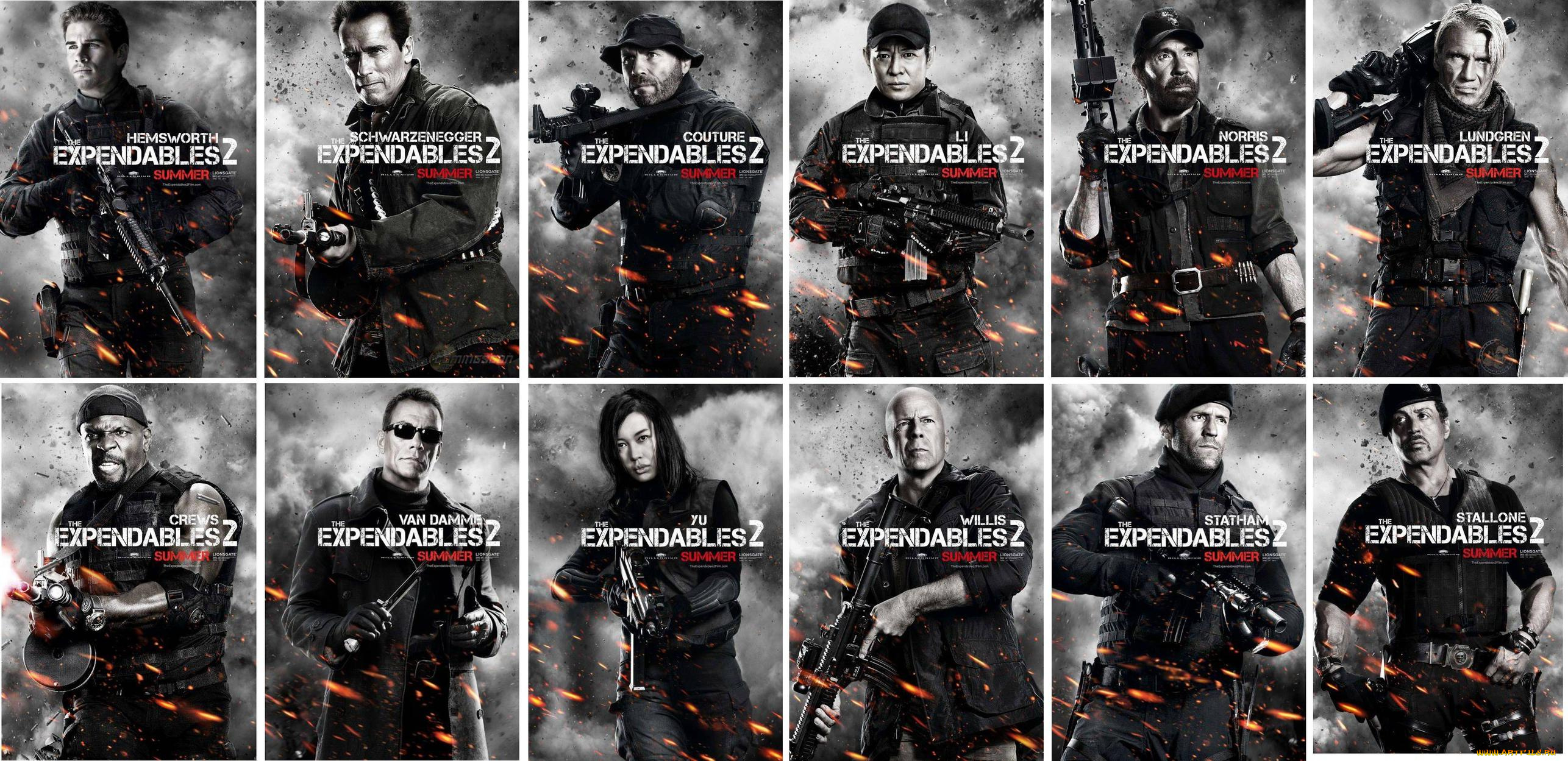 the, expendables, кино, фильмы, sylvester, stallone, bruce, willis, liam, hemsworth, jet, li, scott, adkins, arnold, schwarzenegger, terry, crews, chuck, norris, dolph, lundgren, jason, statham, nan, yu, jean, claude, van, damme