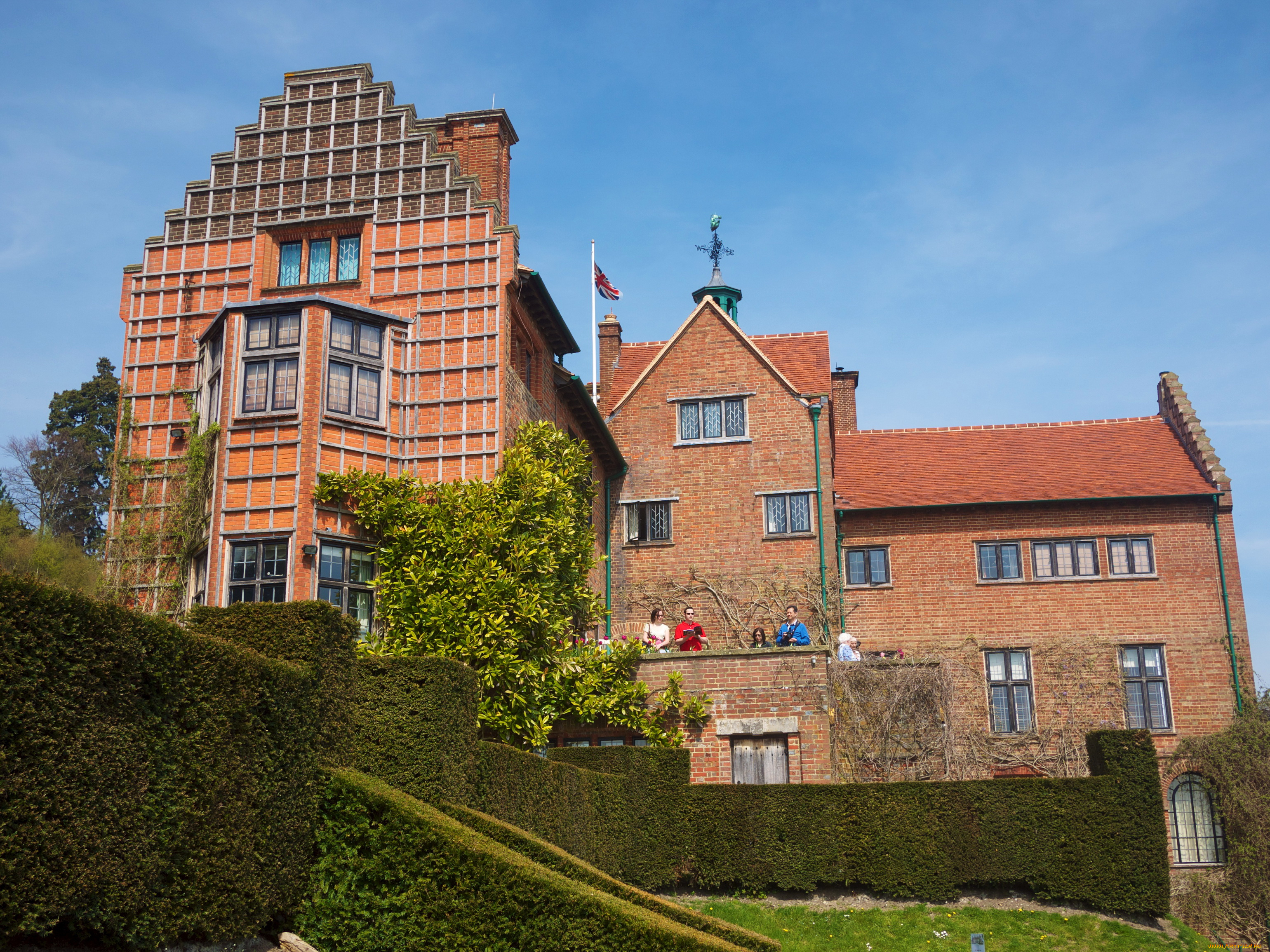 города, здания, дома, chartwell, house, kent, england