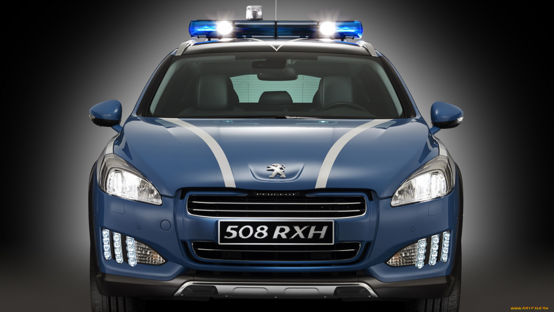 автомобили, полиция, polizia, синий, 2014г, peugeot, 508, rxh