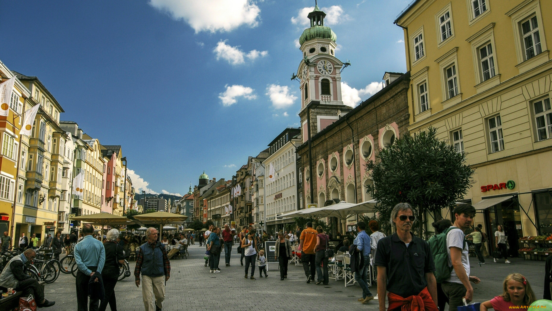 города, -, улицы, , площади, , набережные, innsbruck, дома, улица