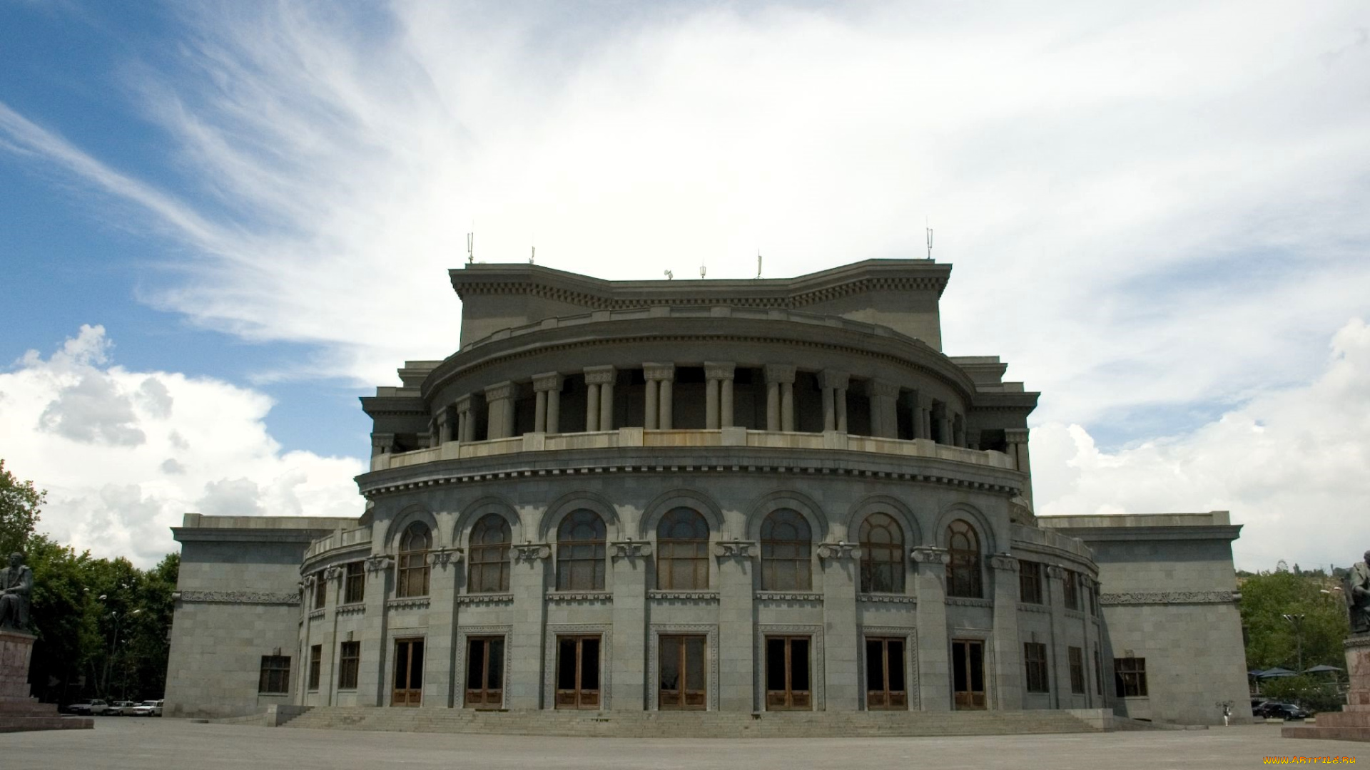 armenian, academic, opera, and, ballet, after, a, spendiaryan, , yerevan, города, ереван, , армения, здание, театр