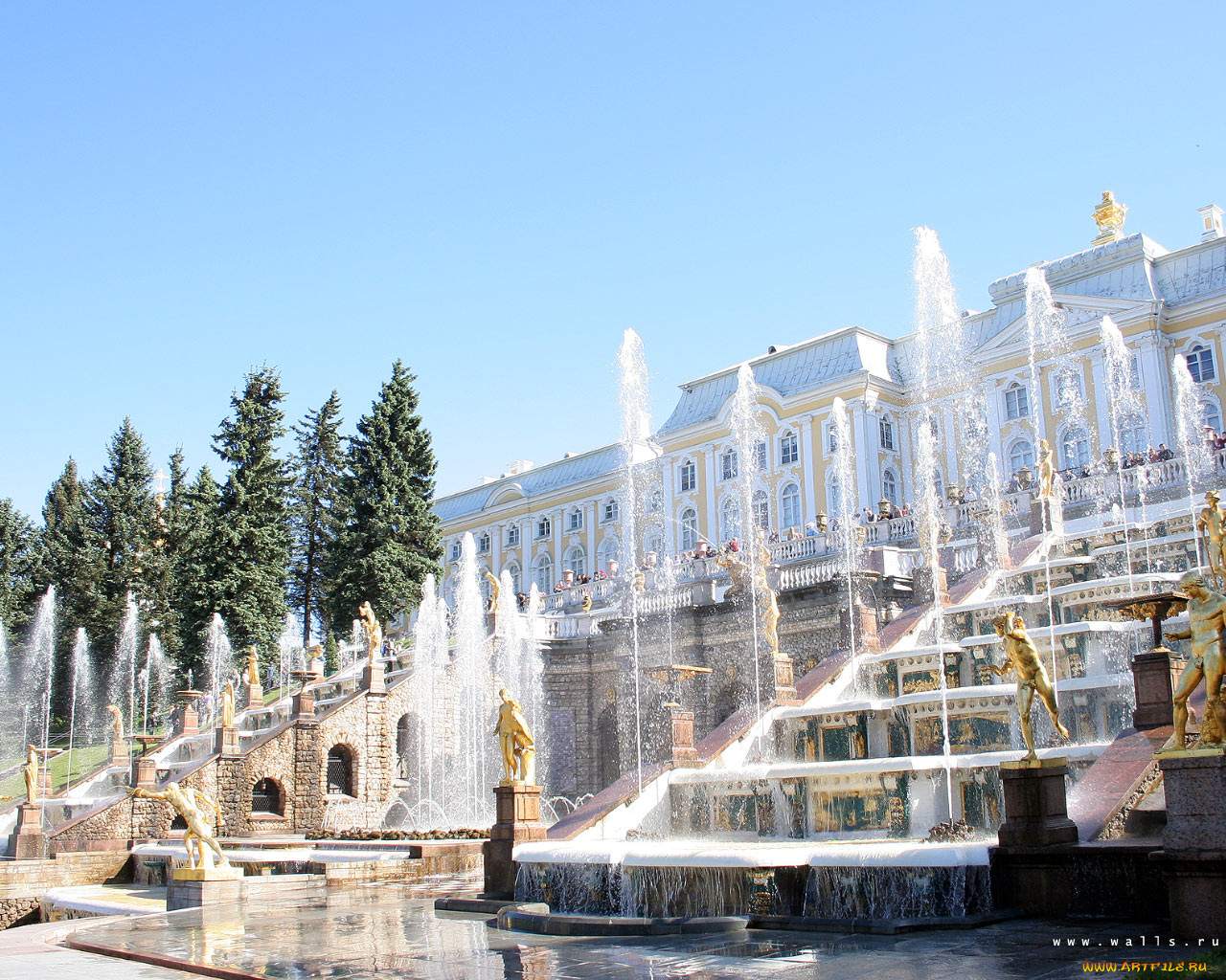 города, санкт, петербург, петергоф, россия