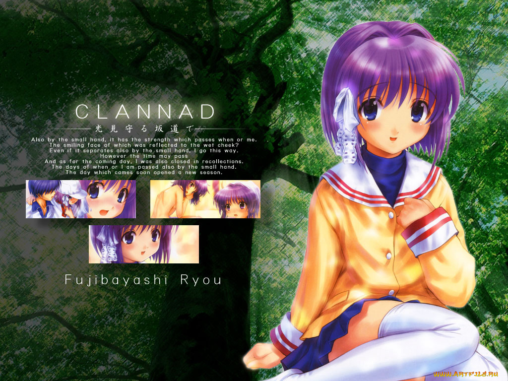 аниме, clannad