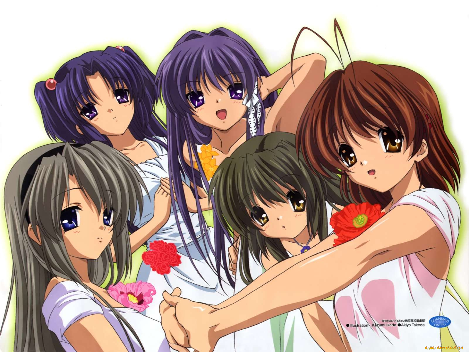 аниме, clannad