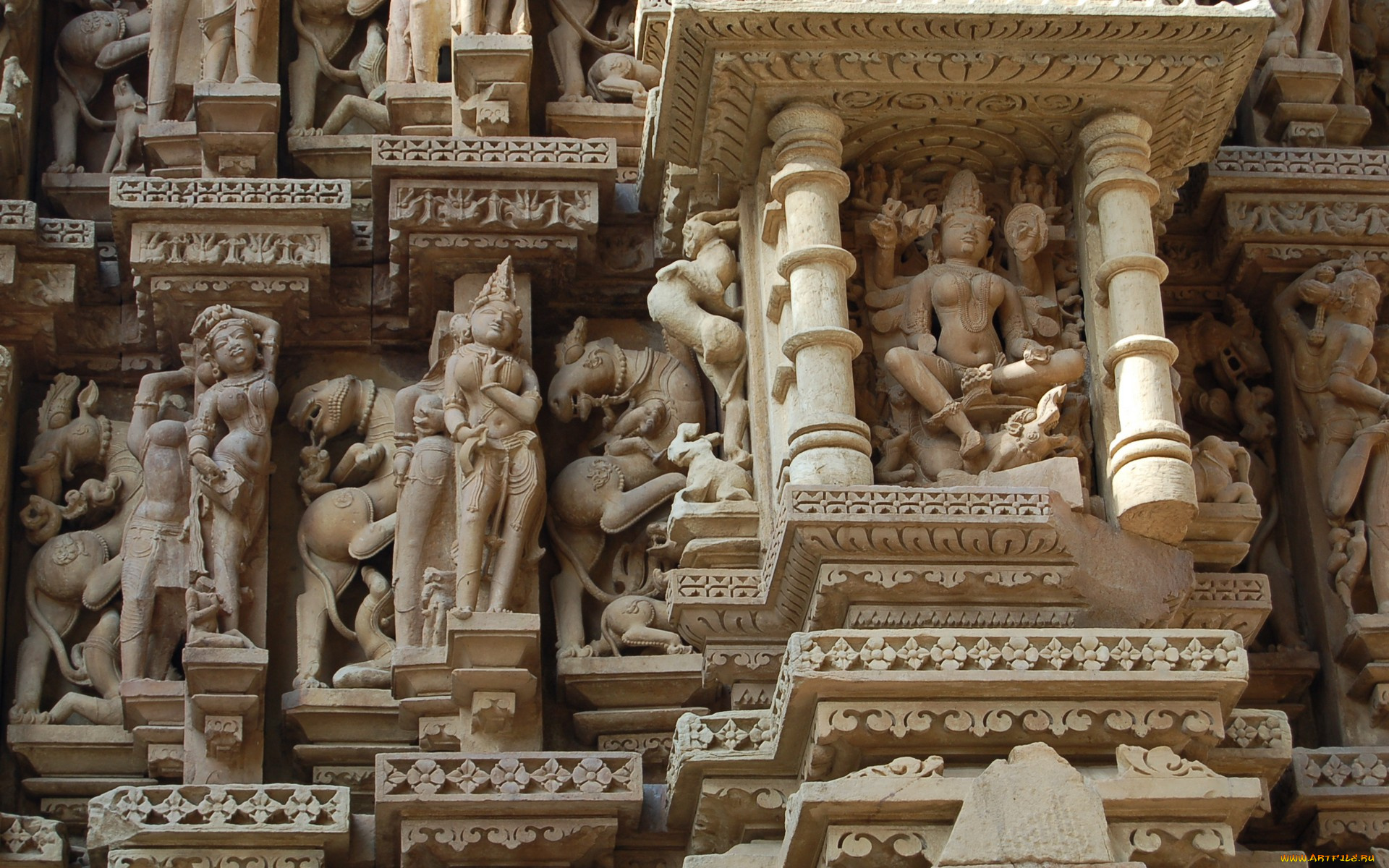 khajuraho, разное, рельефы, статуи, музейные, экспонаты