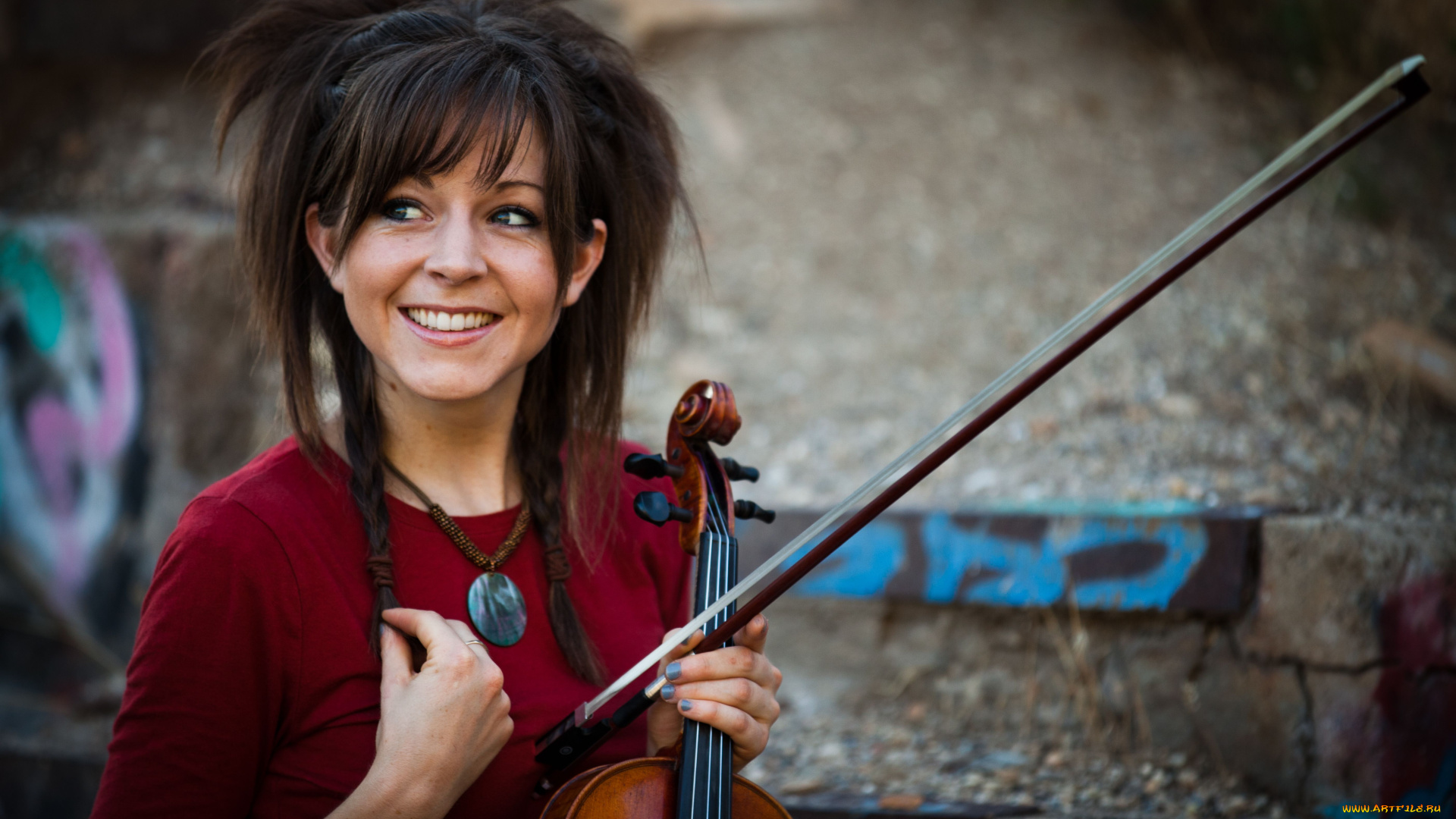 lindsey, stirling, музыка, скрипка