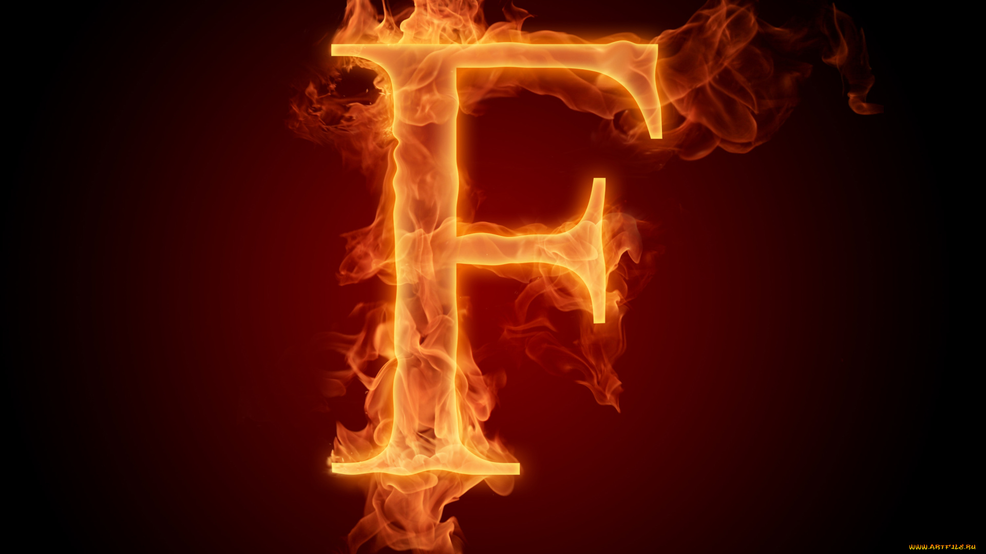 3д, графика, другое, , other, буква, f, алфавит, огонь, пламя, литера