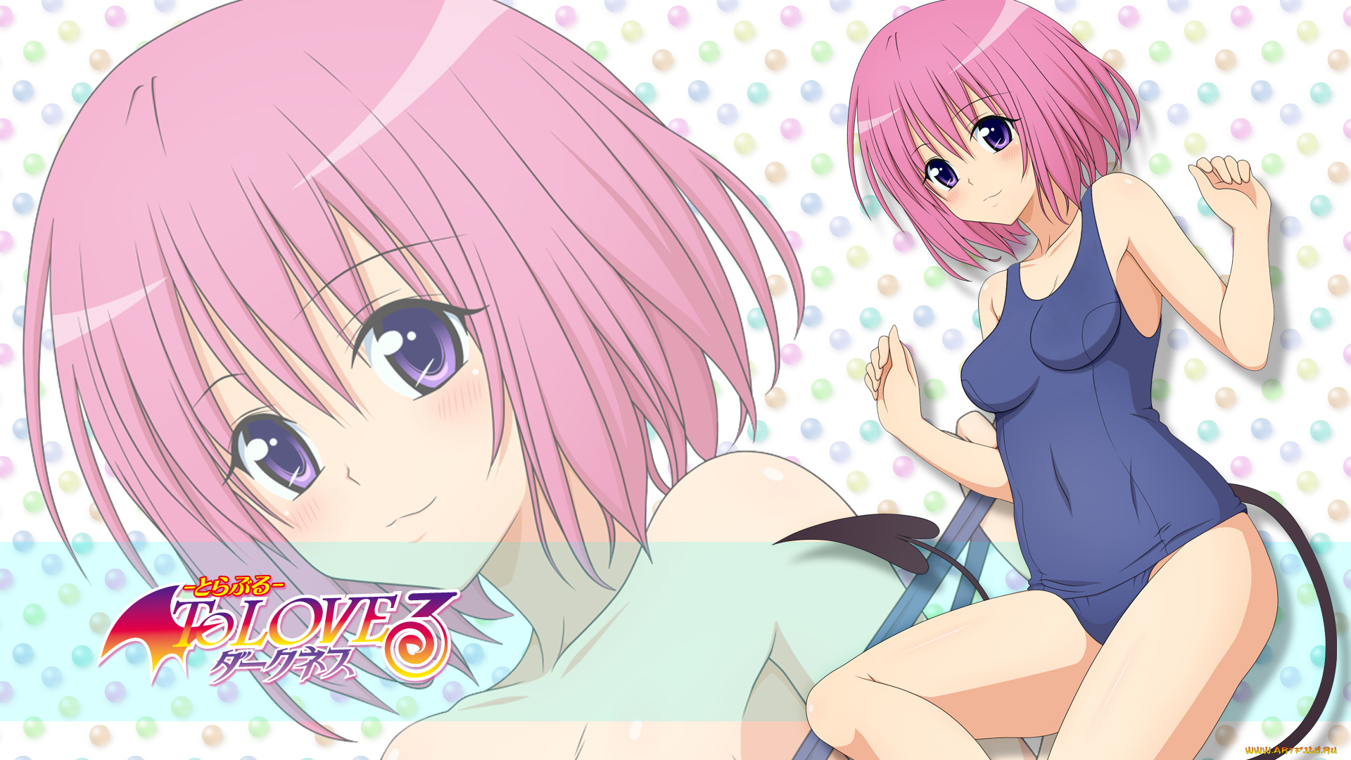 аниме, to-love-ru, купальник, взгляд, девушка, momo, velia, deviluke