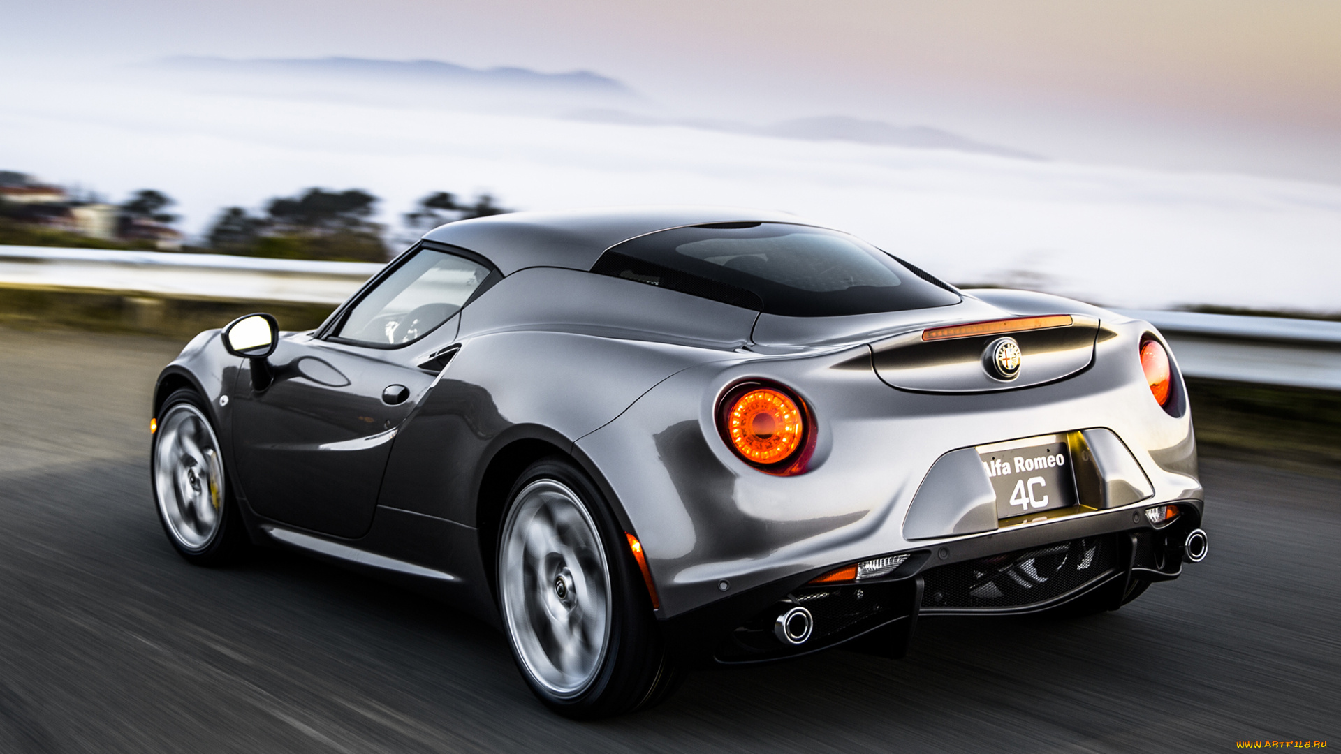 автомобили, alfa, romeo, 2015г, alfa, romeo, 4c, us-spec, 960, темный