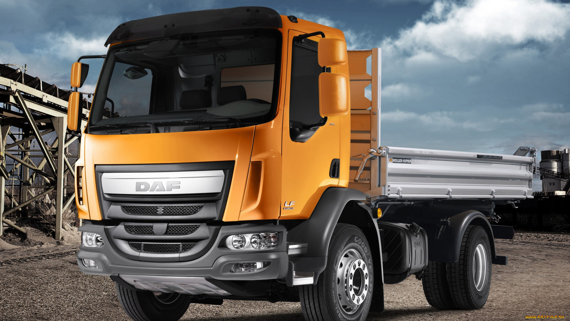 автомобили, daf, , выставка, улица, lf, ft, 4x2, 250, желтый, daf, cab, day