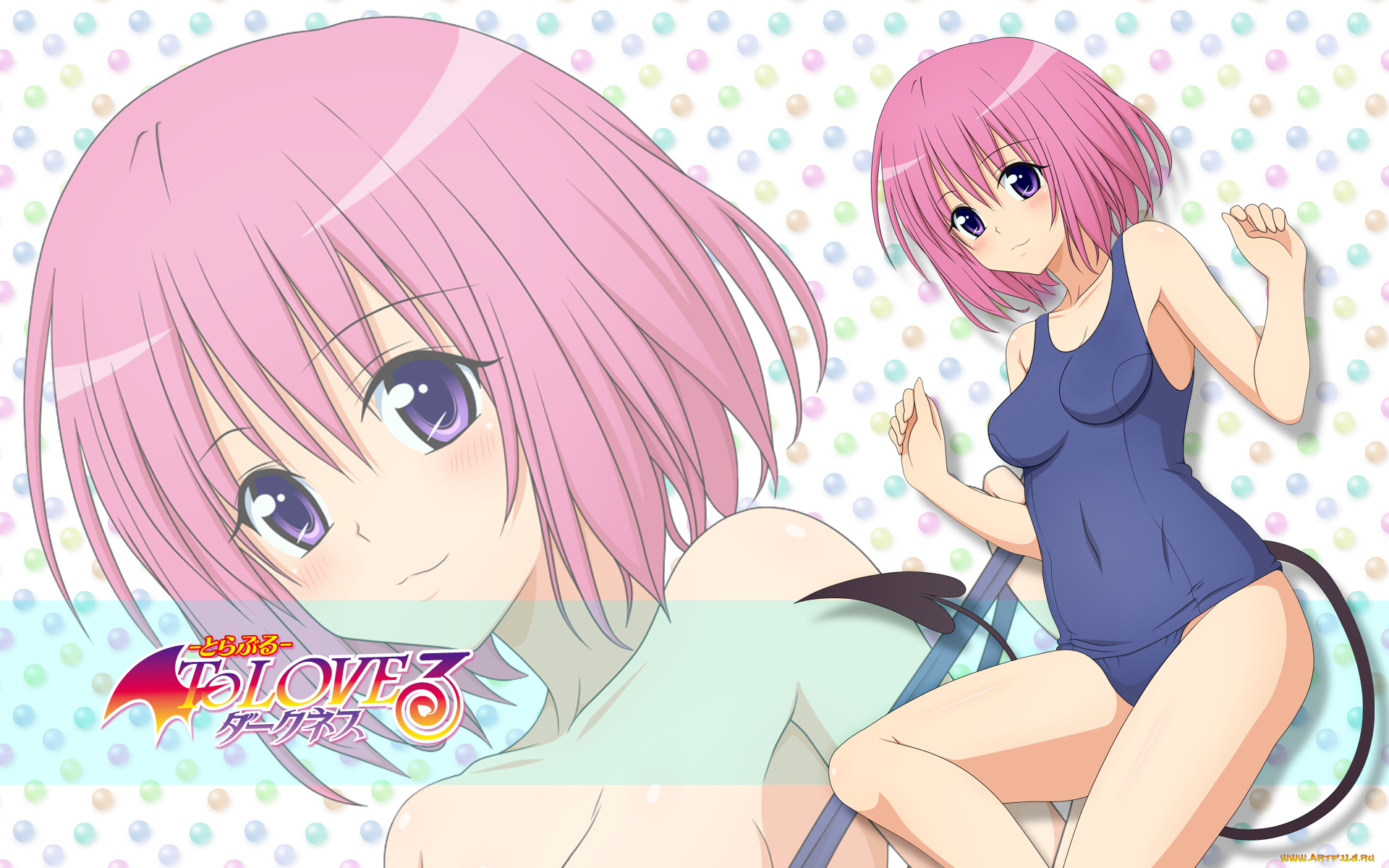 аниме, to-love-ru, купальник, взгляд, девушка, momo, velia, deviluke