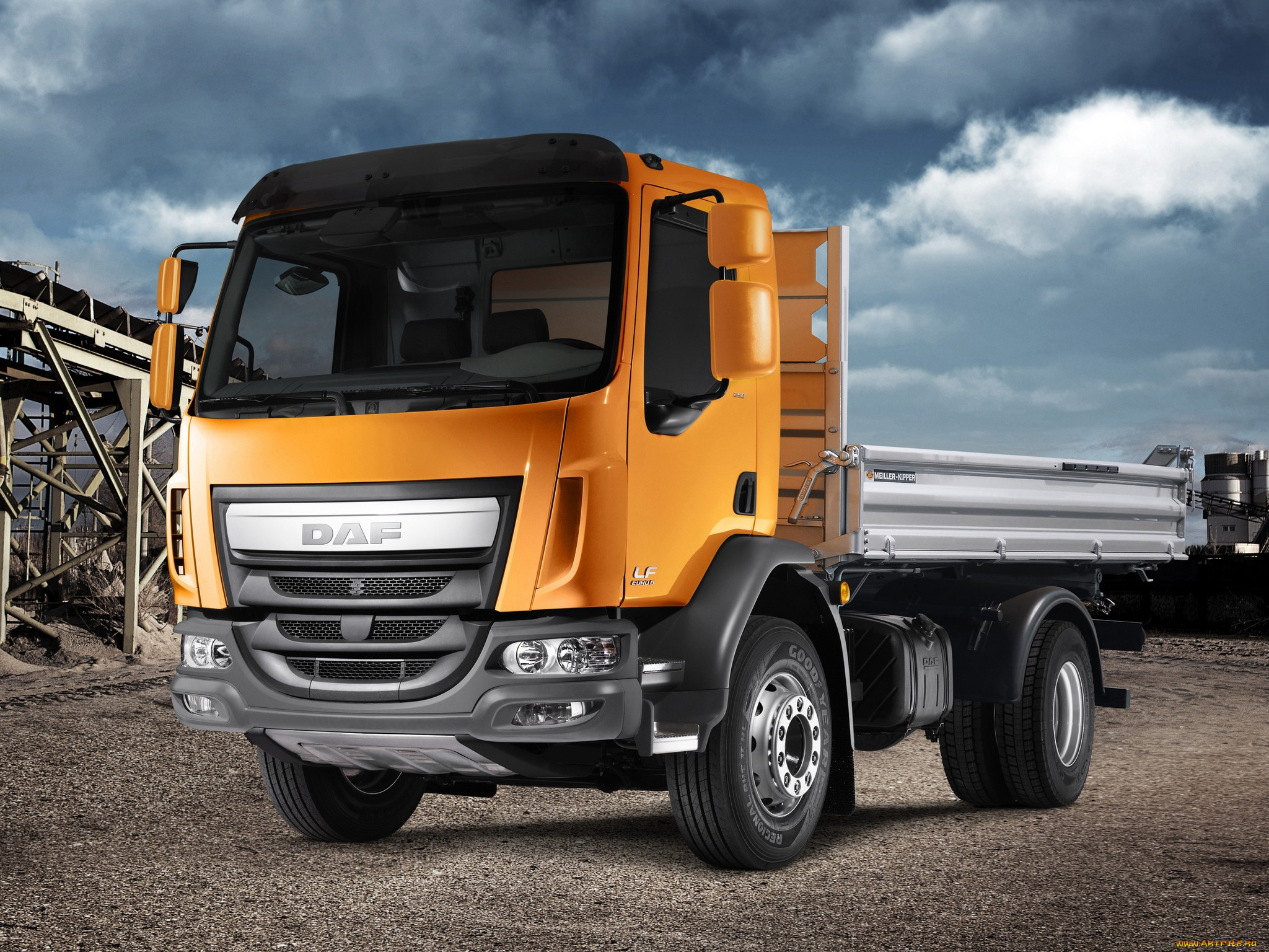 автомобили, daf, , выставка, улица, lf, ft, 4x2, 250, желтый, daf, cab, day