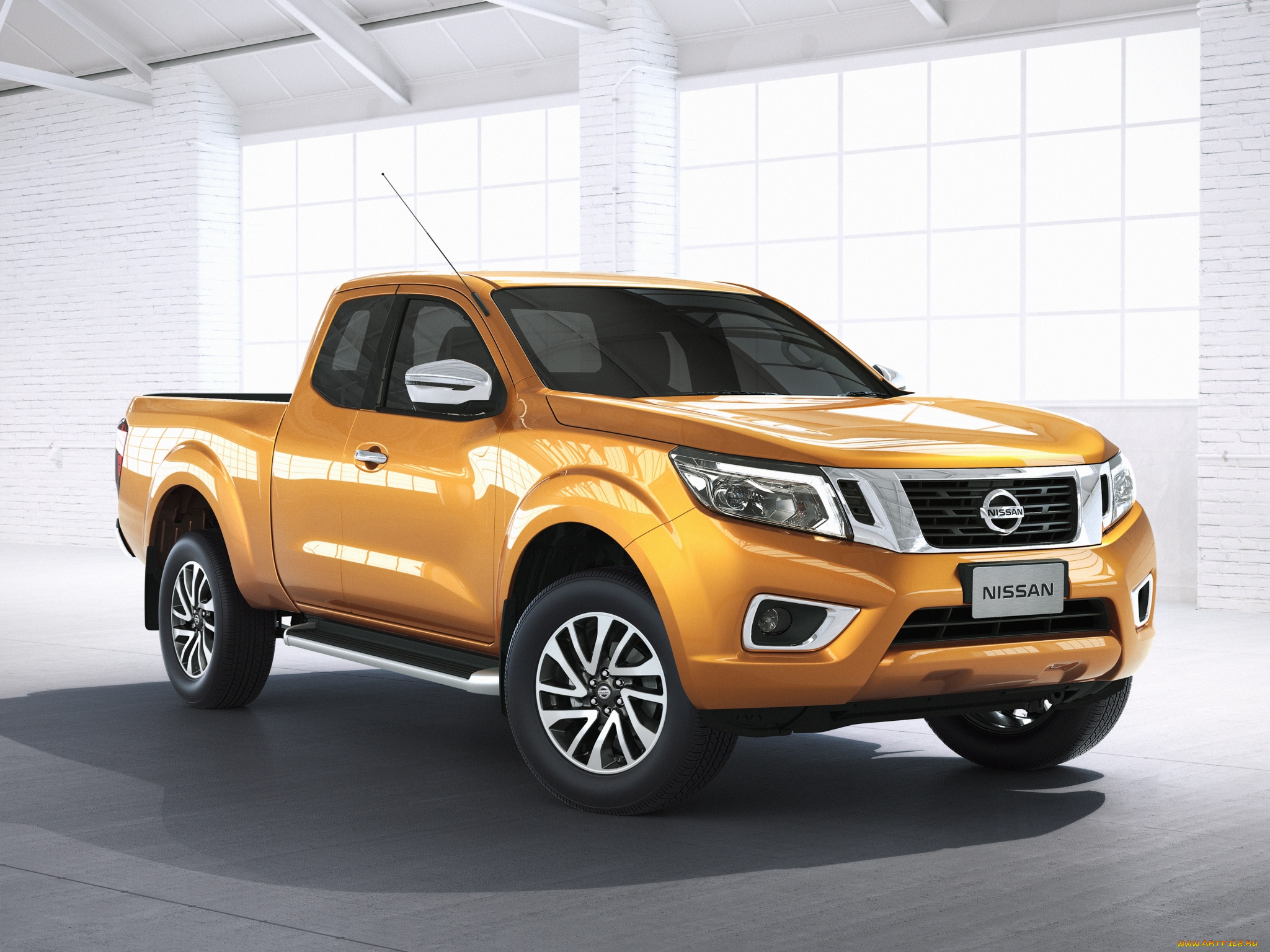 автомобили, nissan, datsun, king, navara, np300, желтый, cab, 2014г, th-spec