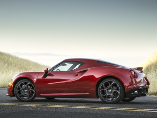 Картинка автомобили alfa+romeo 2015г alfa romeo 4c us-spec 960 красный