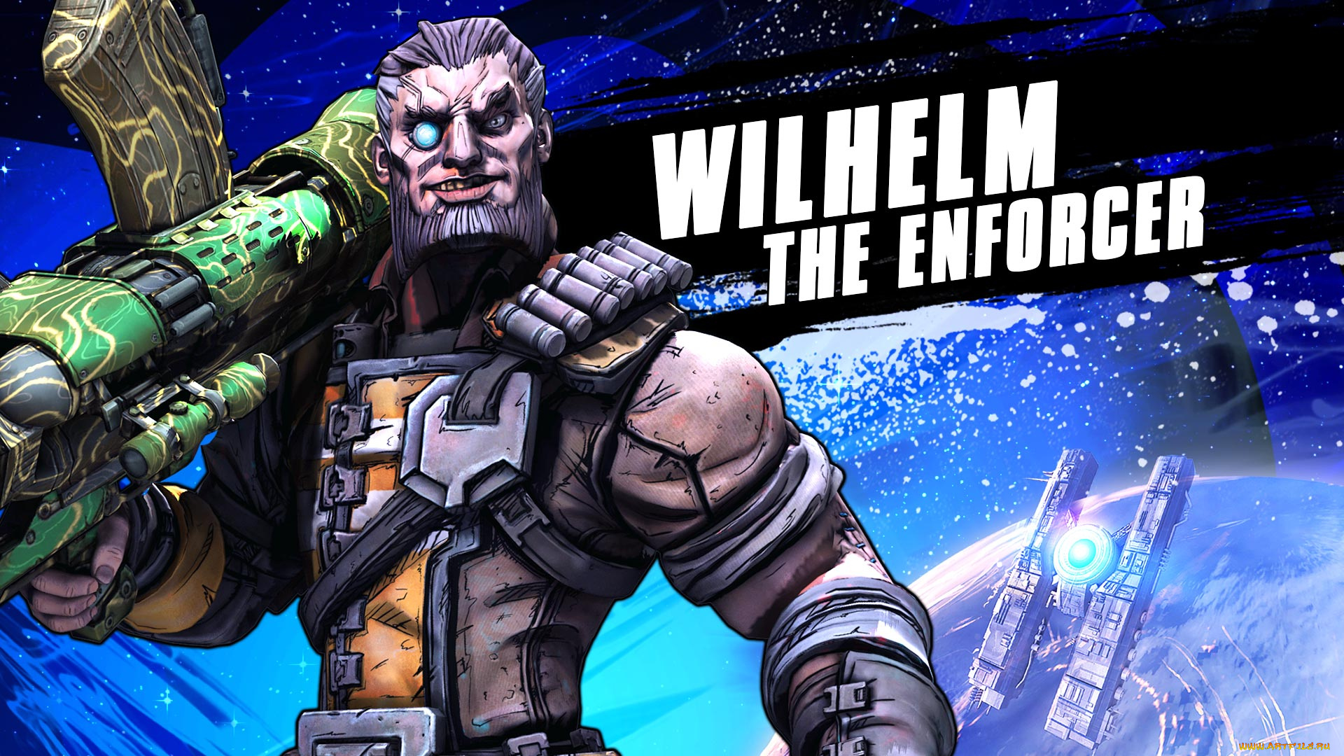 borderlands, , the, pre-sequel, видео, игры, wilhelm