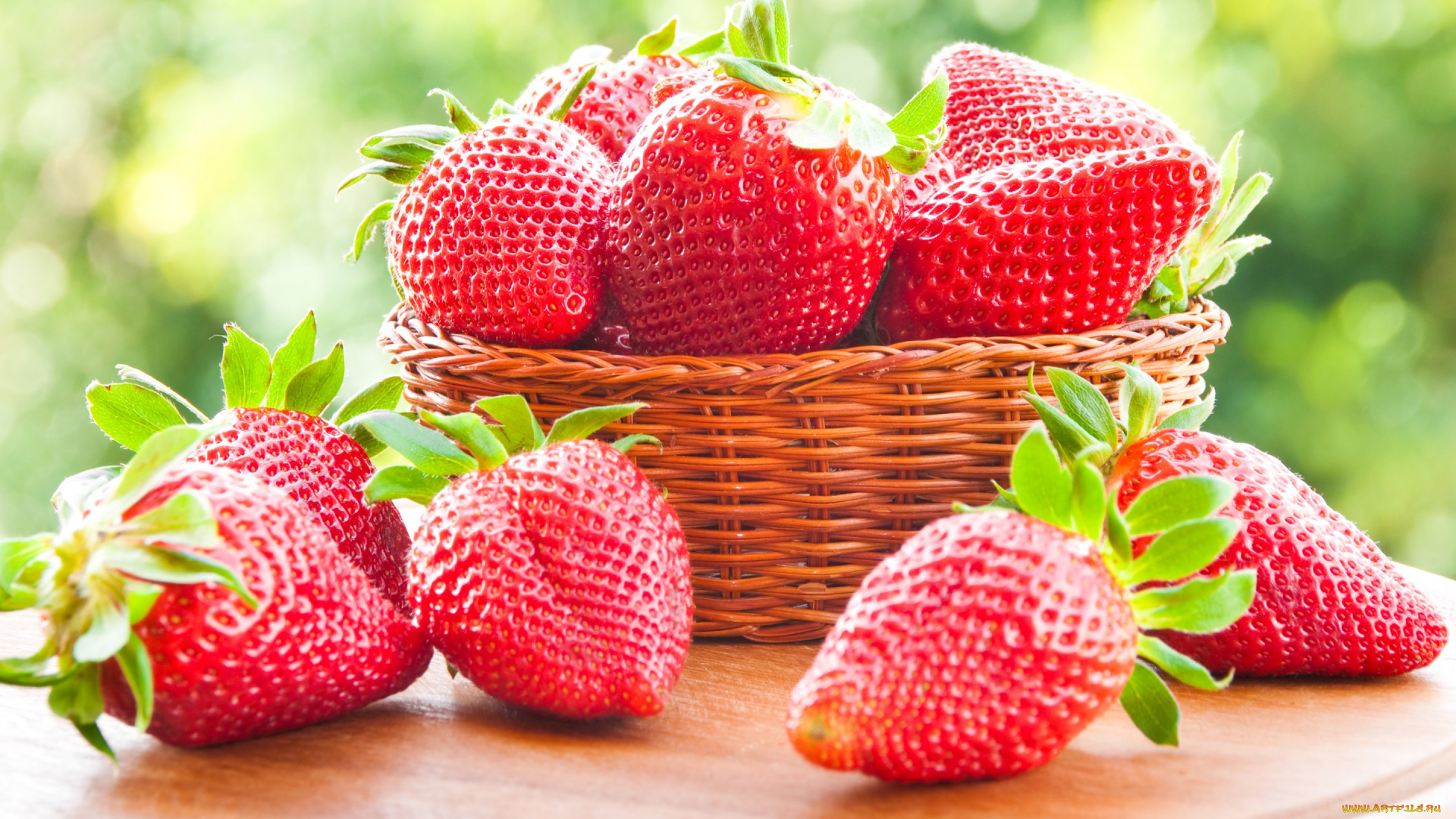 еда, клубника, , земляника, спелая, ягоды, корзинка, красная, red, sweet, berries, strawberry, fresh