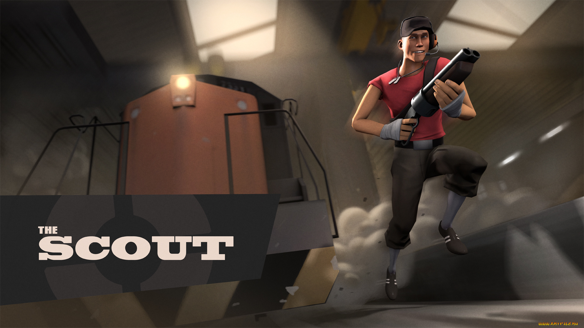 team, fortress, 2, видео, игры, scout