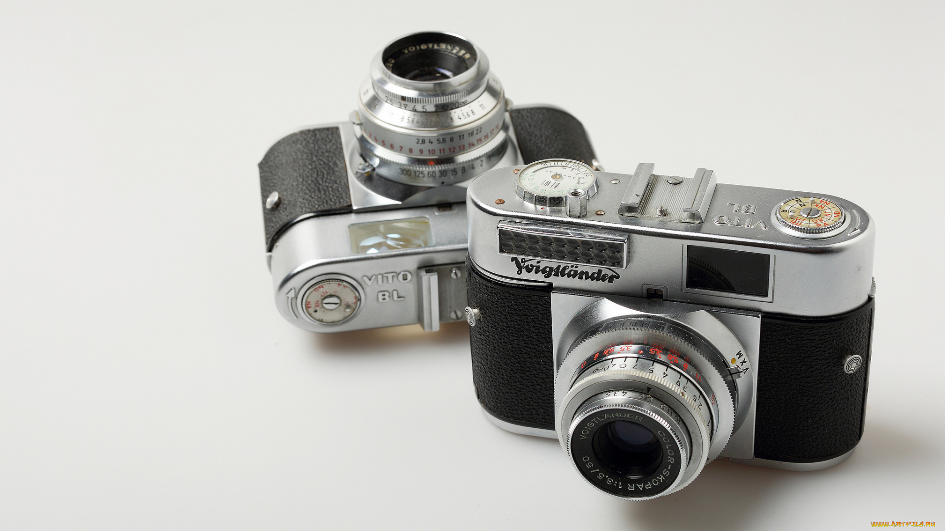 voigtlander, бренды, -, другое, пара, камеры, фотоаппараты