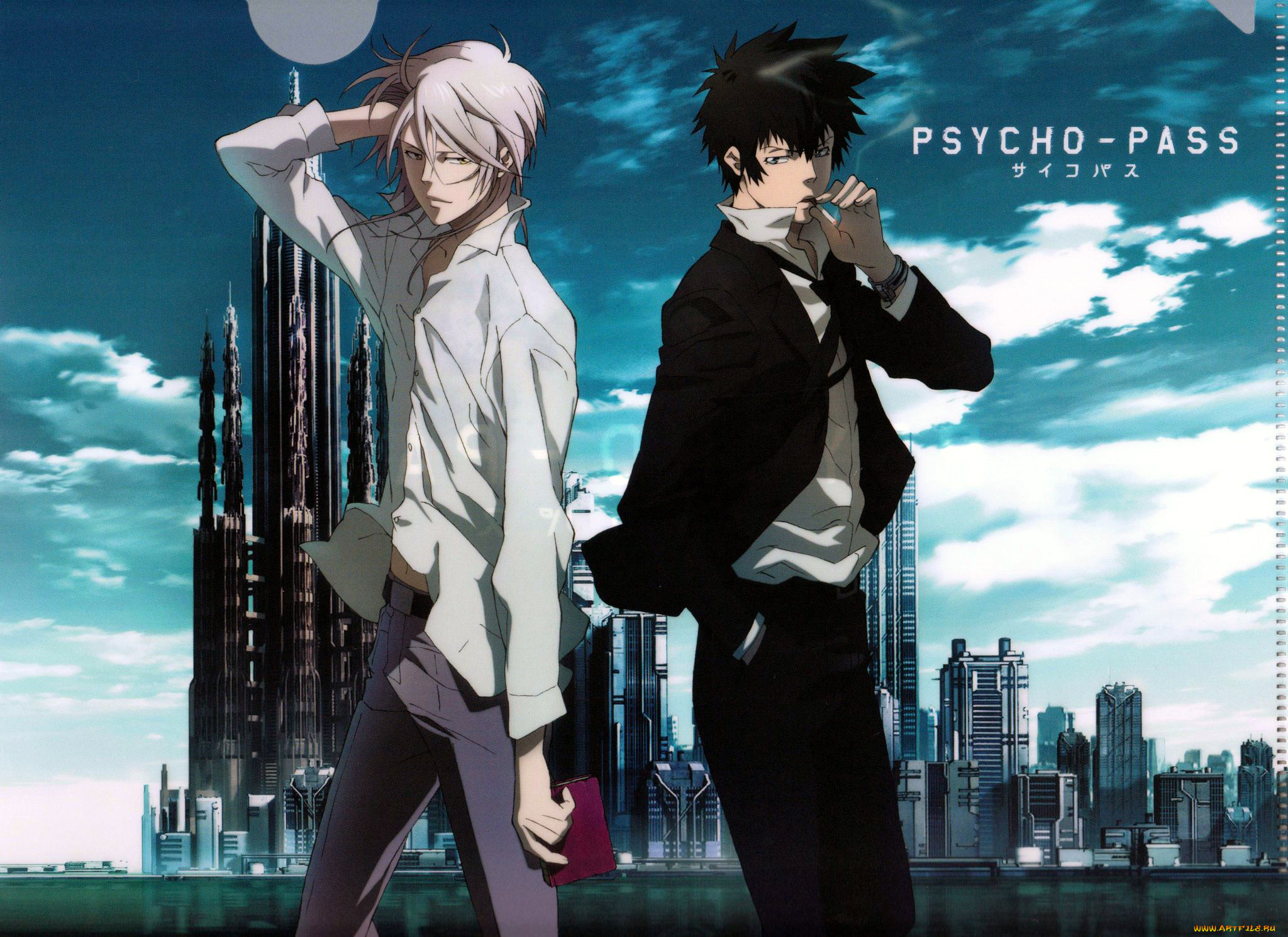 аниме, psycho-pass, парни