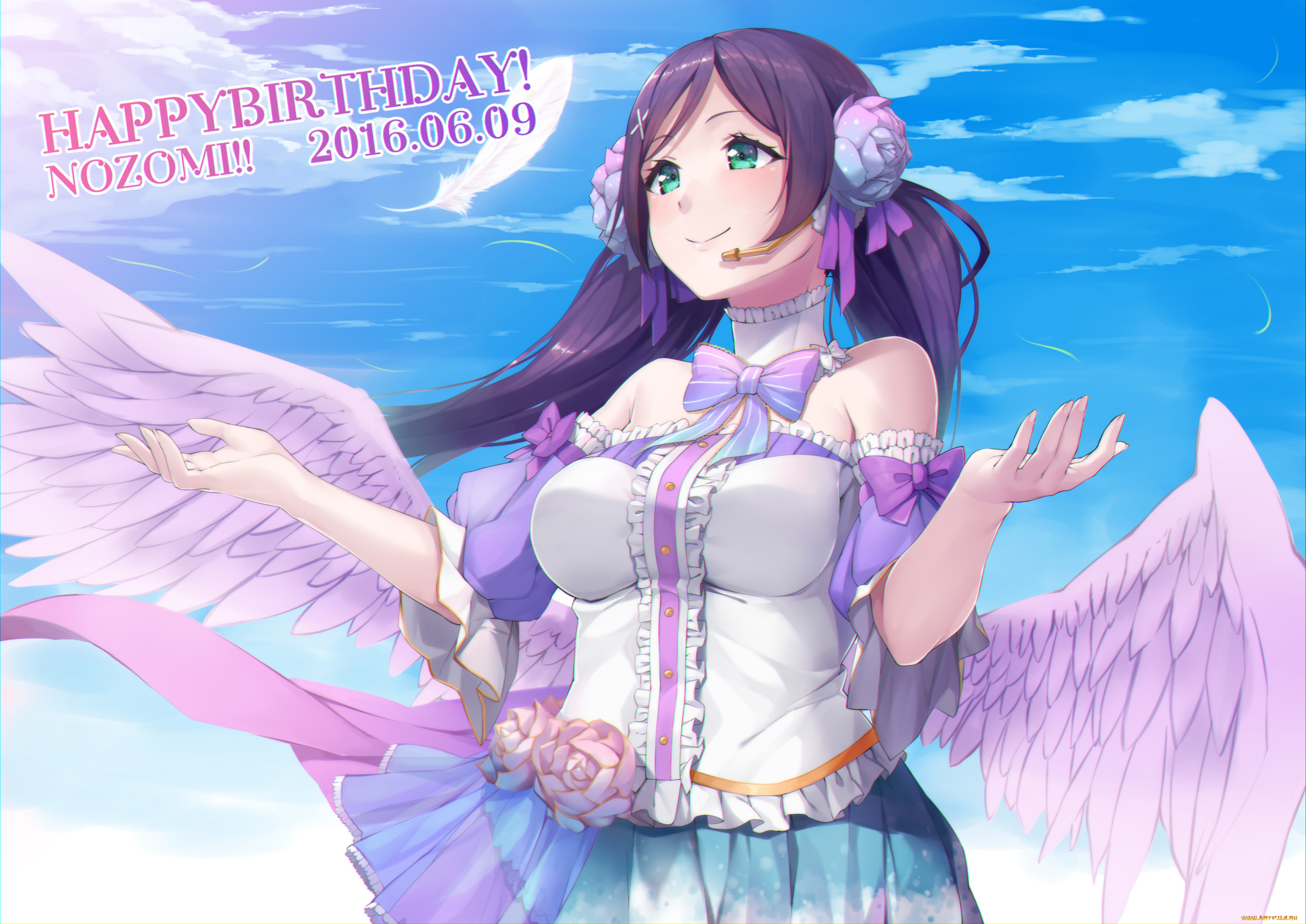 аниме, love, live, , school, idol, project, toujou, nozomi