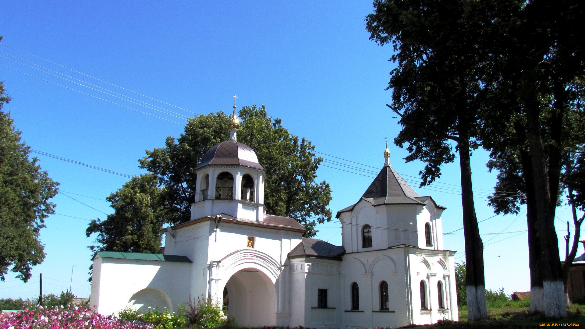 переславль, -, залесский, города, -, православные, церкви, , монастыри, дерево, храм, собор