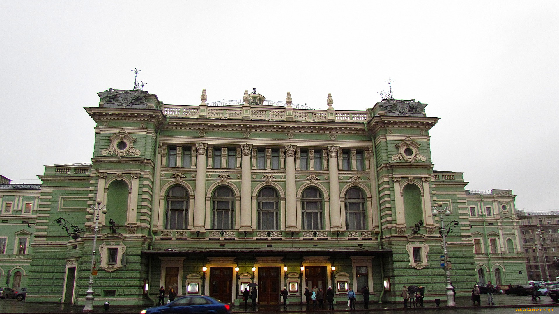 Мариинский театр Санкт-Петербург фасад