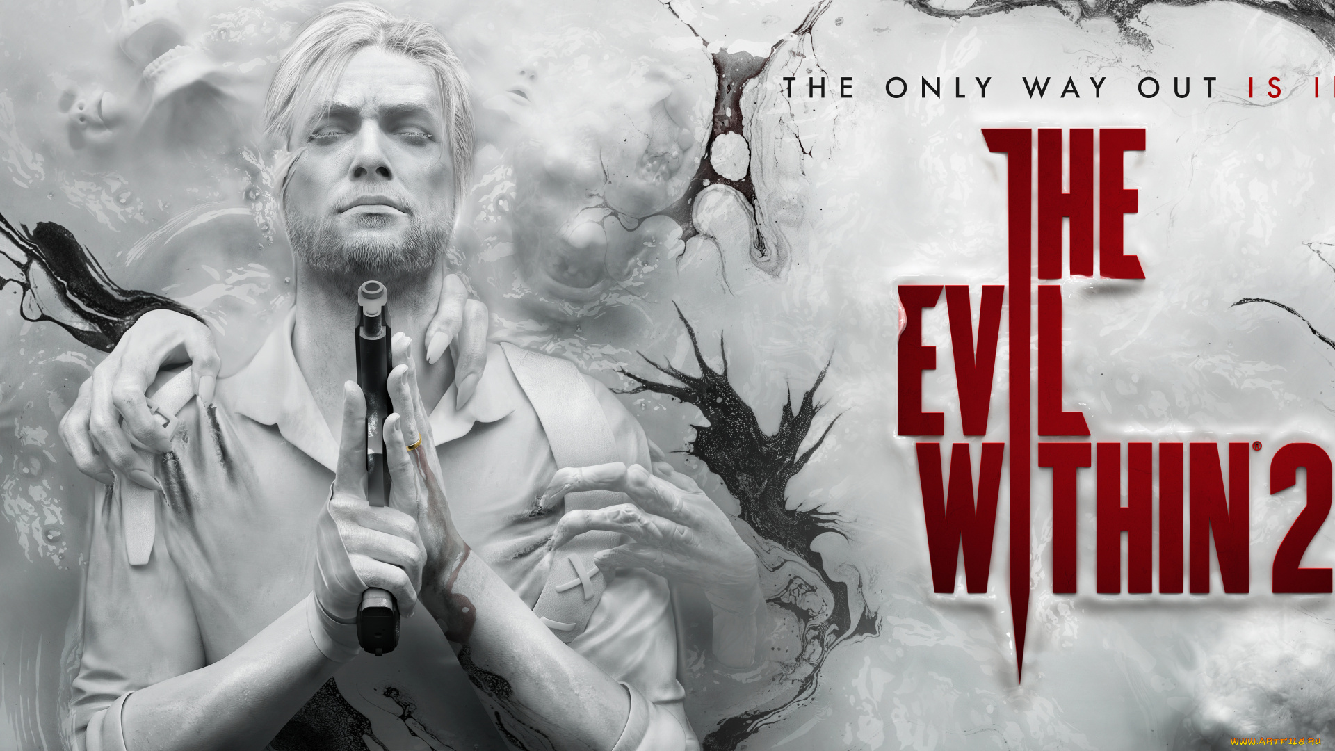 the, evil, within, 2, видео, игры, t, action, horror, the, evil, within, 2, шутер