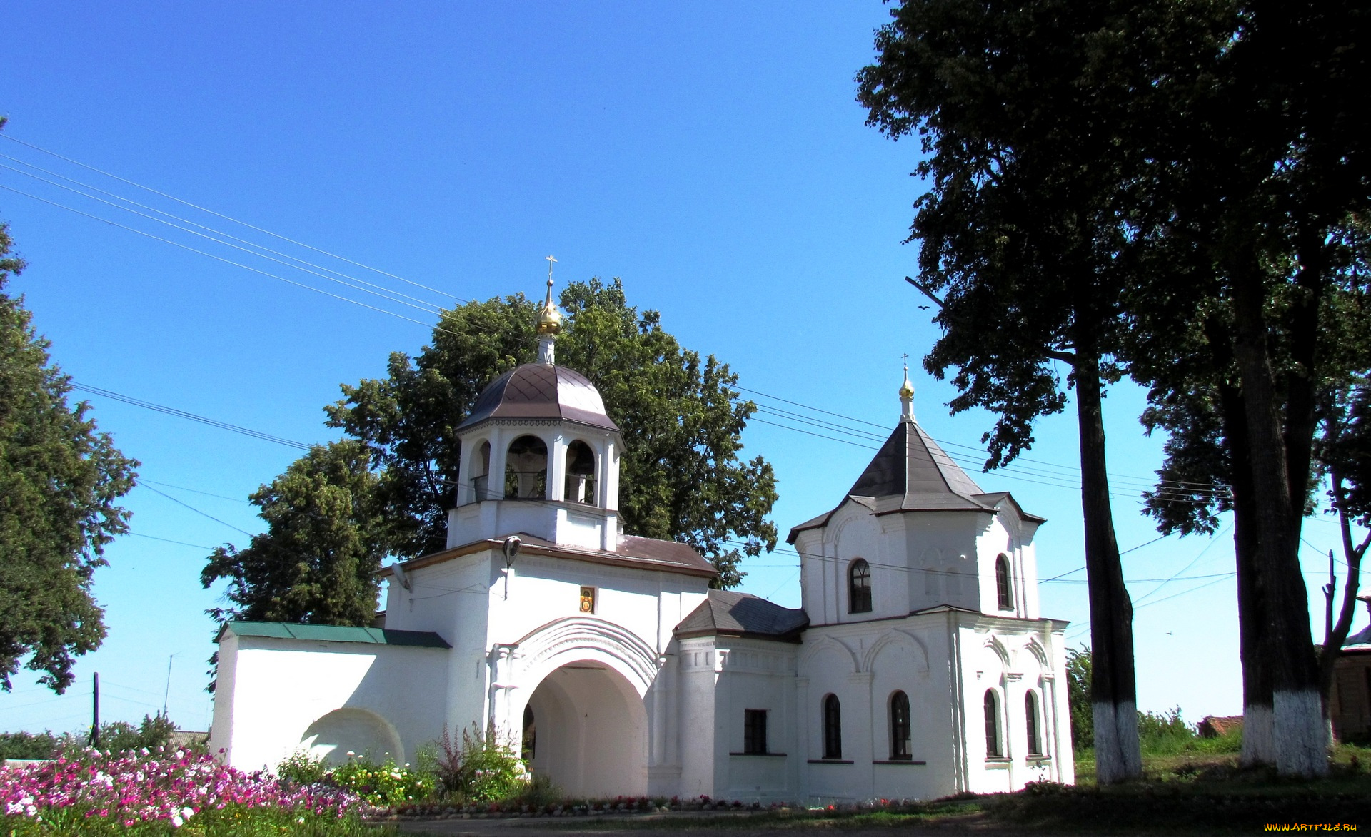 переславль, -, залесский, города, -, православные, церкви, , монастыри, дерево, храм, собор