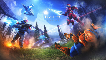 обоя halo online, видео игры, halo, online, шутер, action, онлайн
