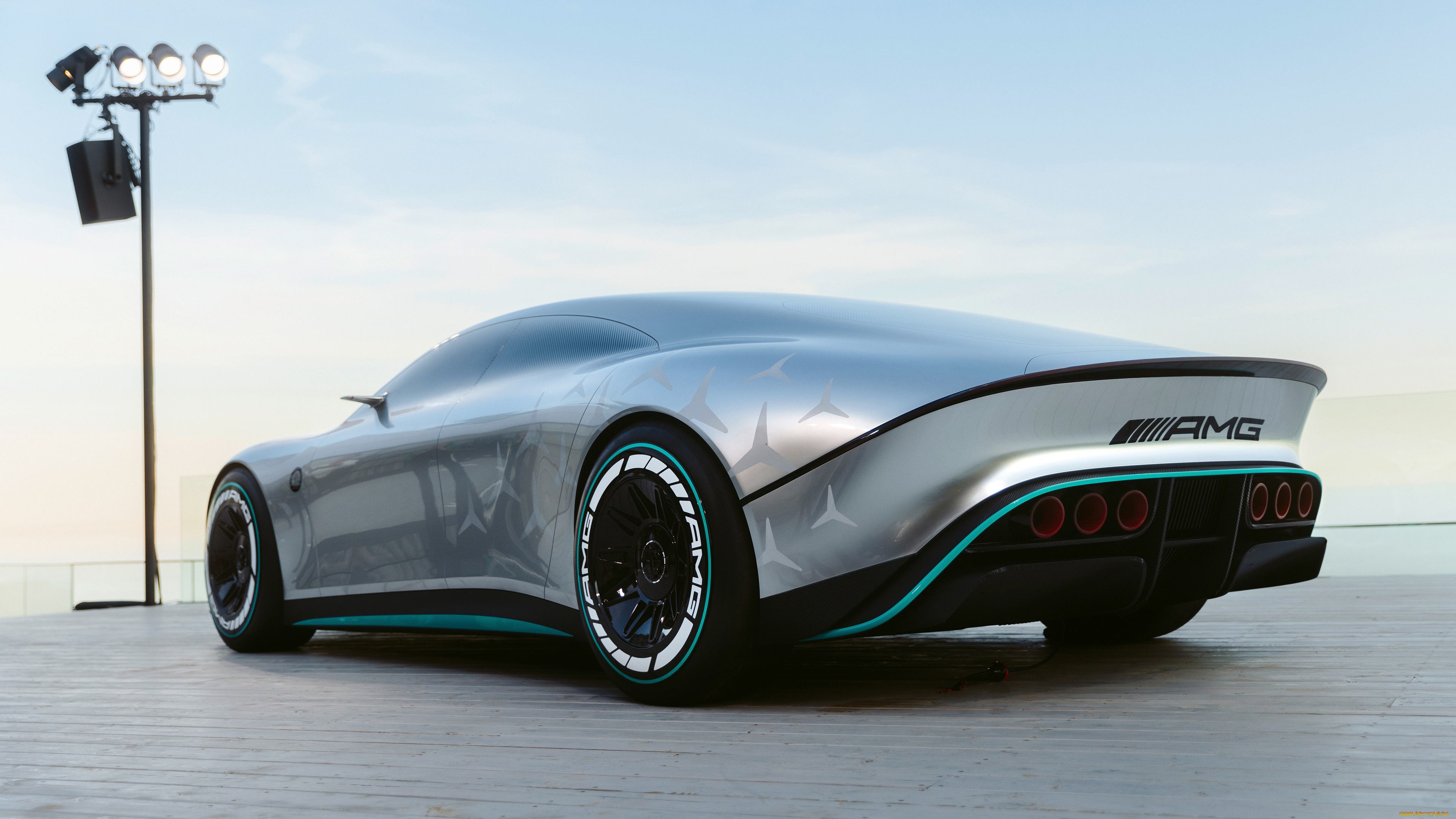 mercedes-benz, vision, amg, 2022, автомобили, mercedes-benz, mercedes, benz, vision, amg, мерседес, вид, сзади