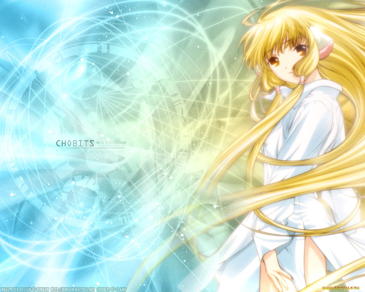 аниме, chobits