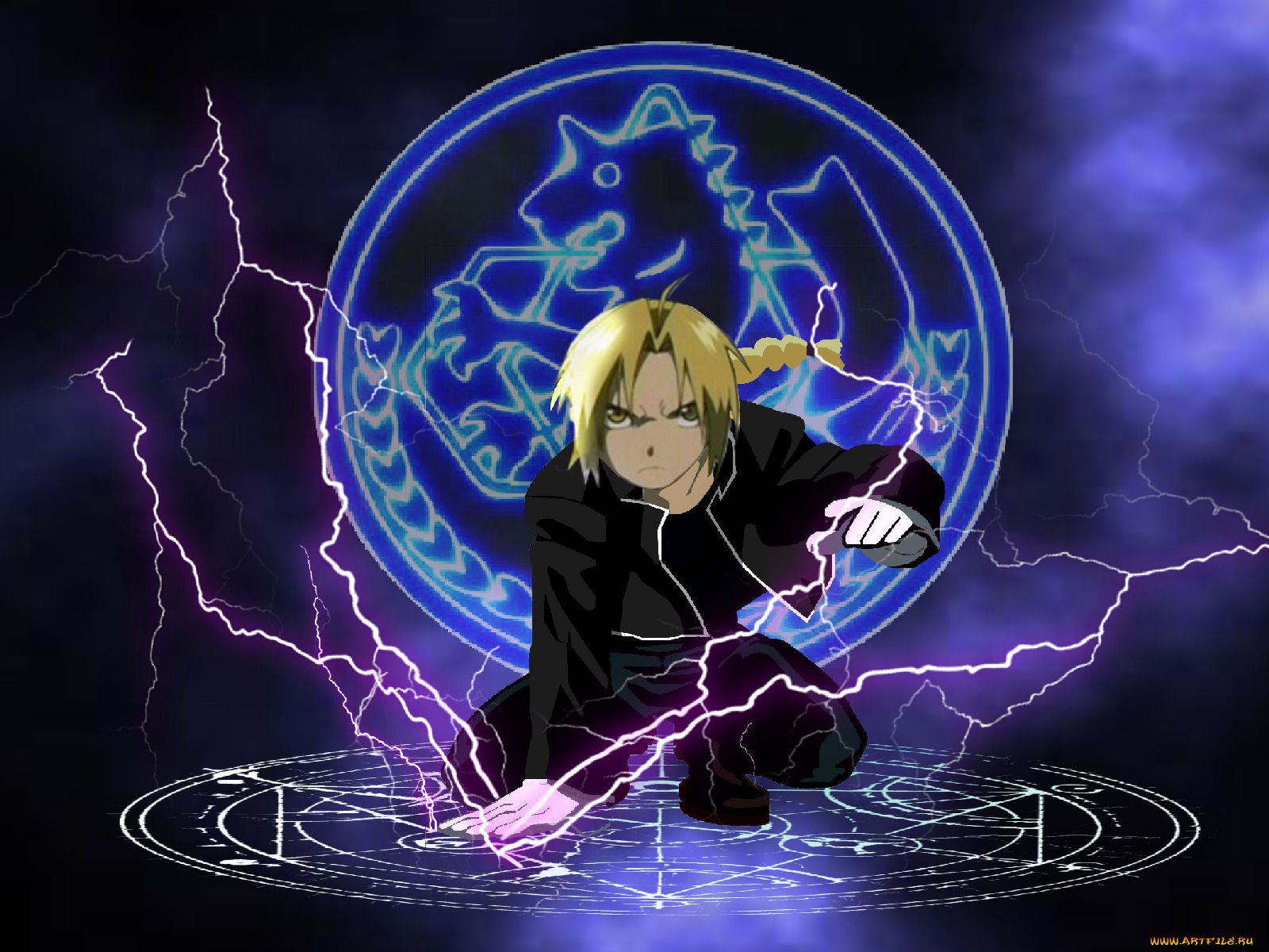 аниме, fullmetal, alchemist