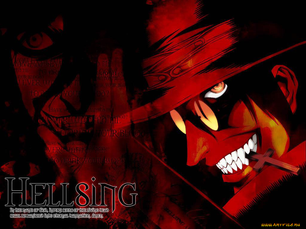 аниме, hellsing