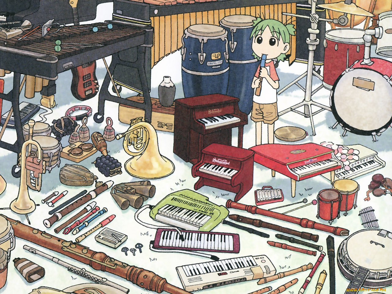 аниме, yotsubato