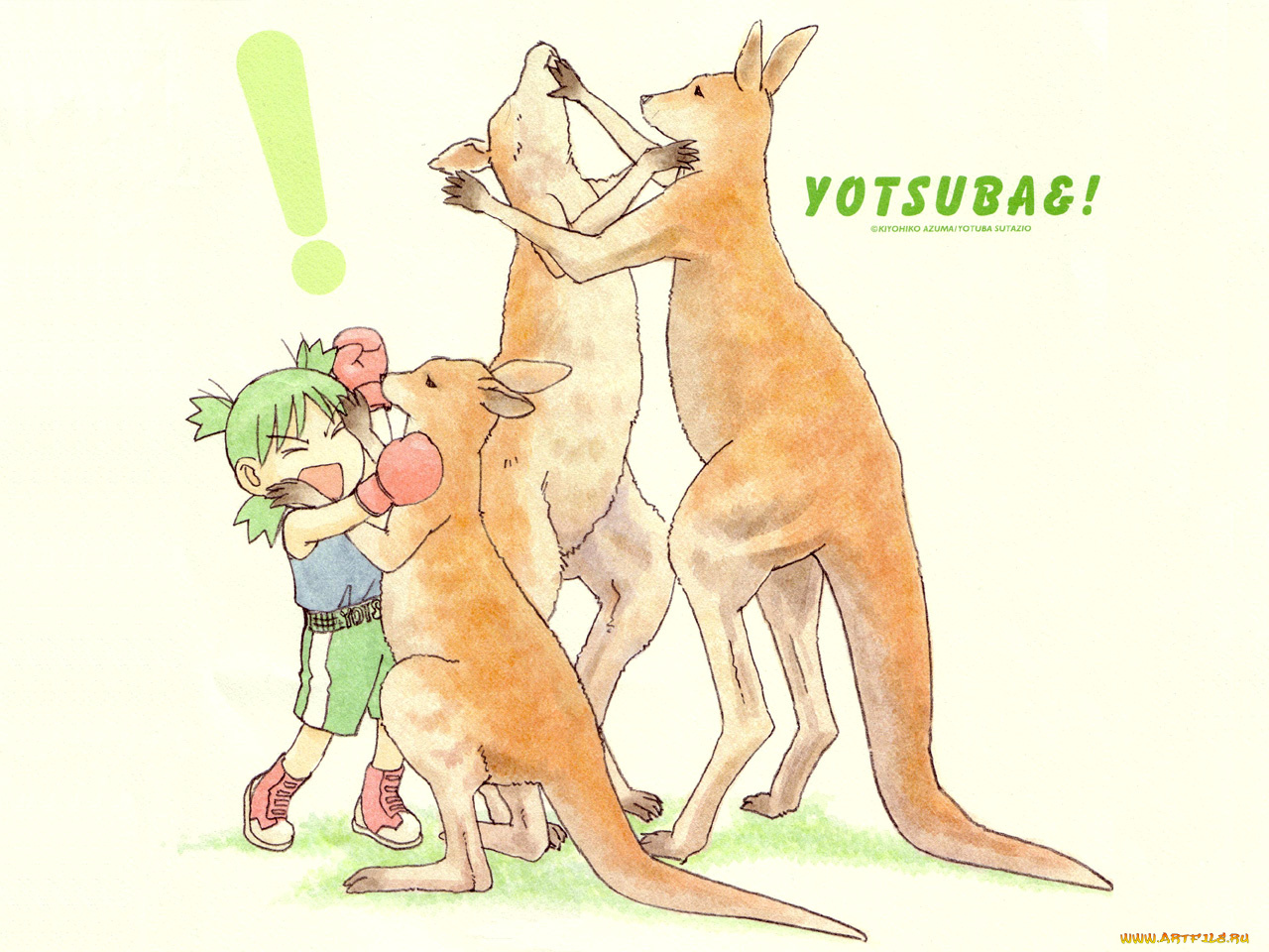 аниме, yotsubato