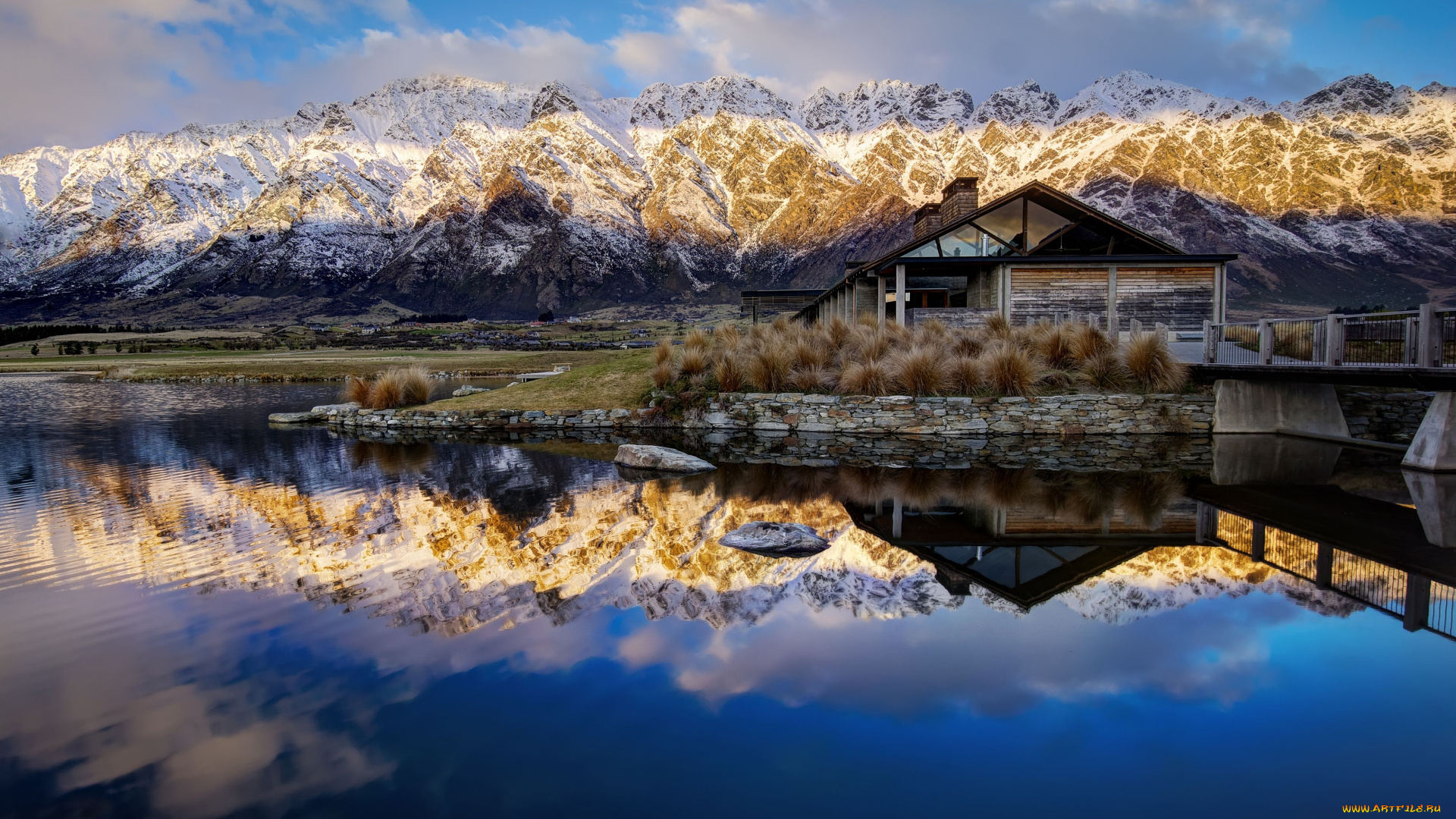 queenstown, new, zealand, природа, реки, озера, lake, wakatipu, куинстаун, новая, зеландия, озеро, уакатипу, горы, отражение